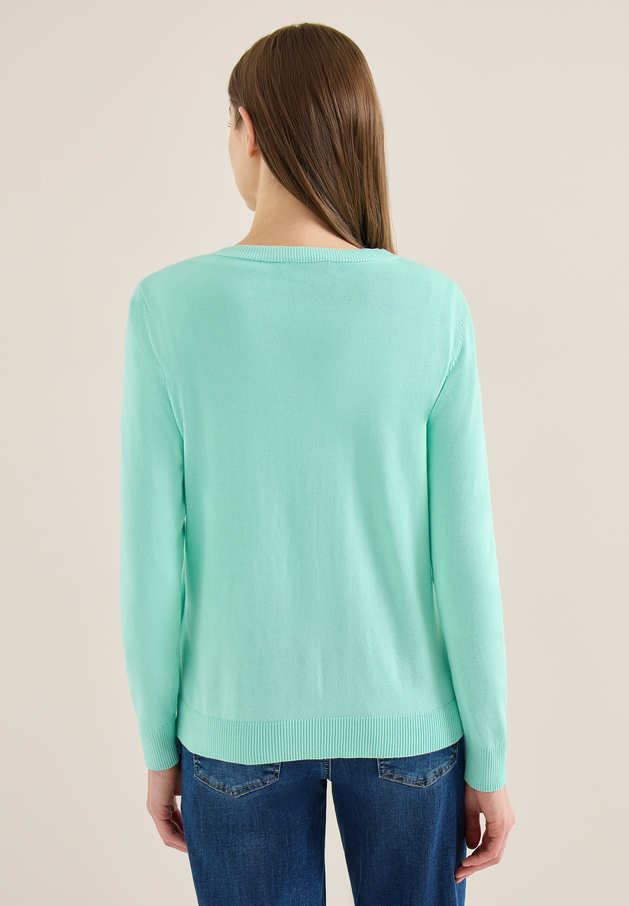 Cecil Cardigan mit Rundhalsausschnitt