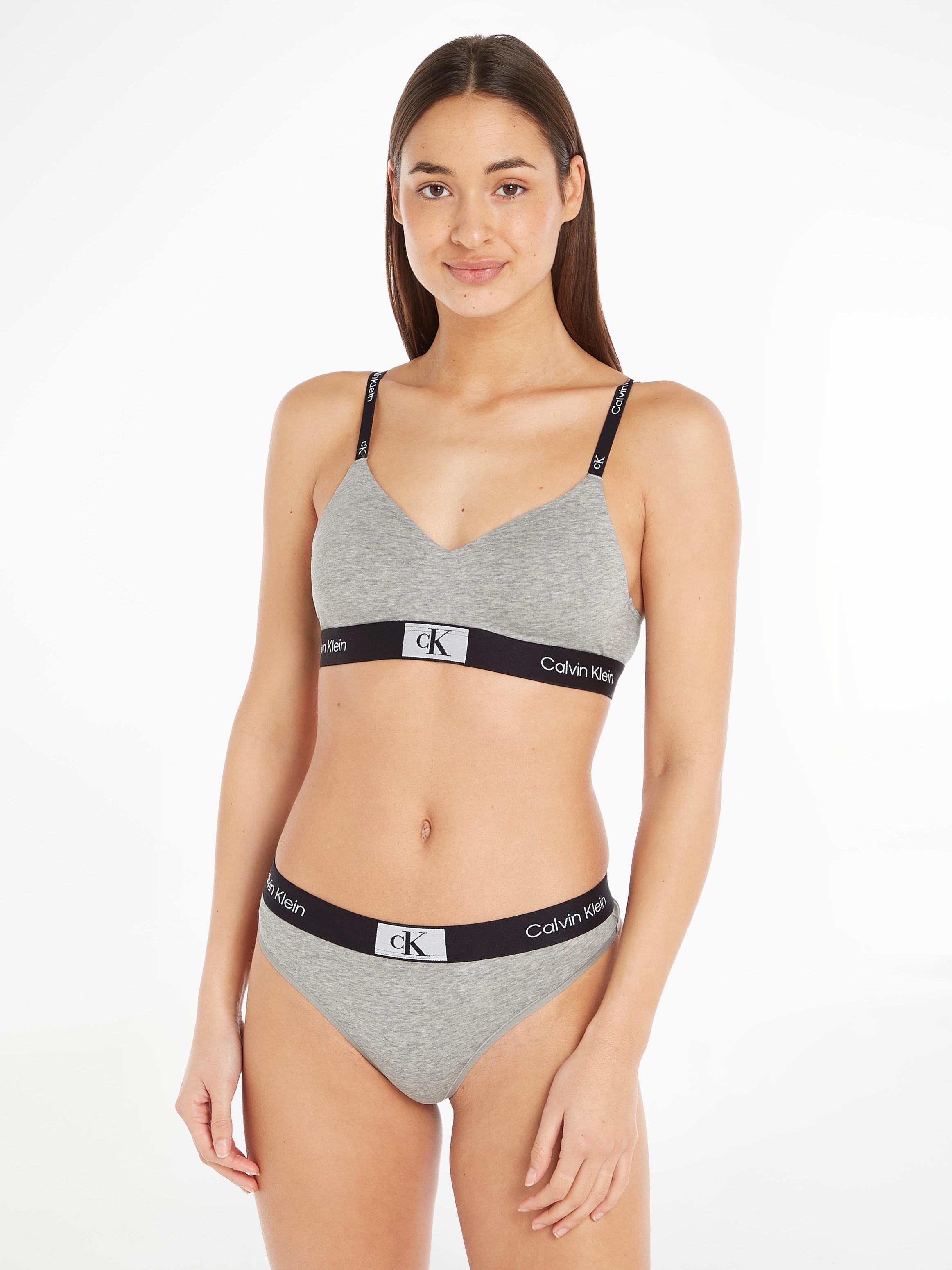 Calvin Klein Underwear Bralette, mit klassischem CK-Logobund