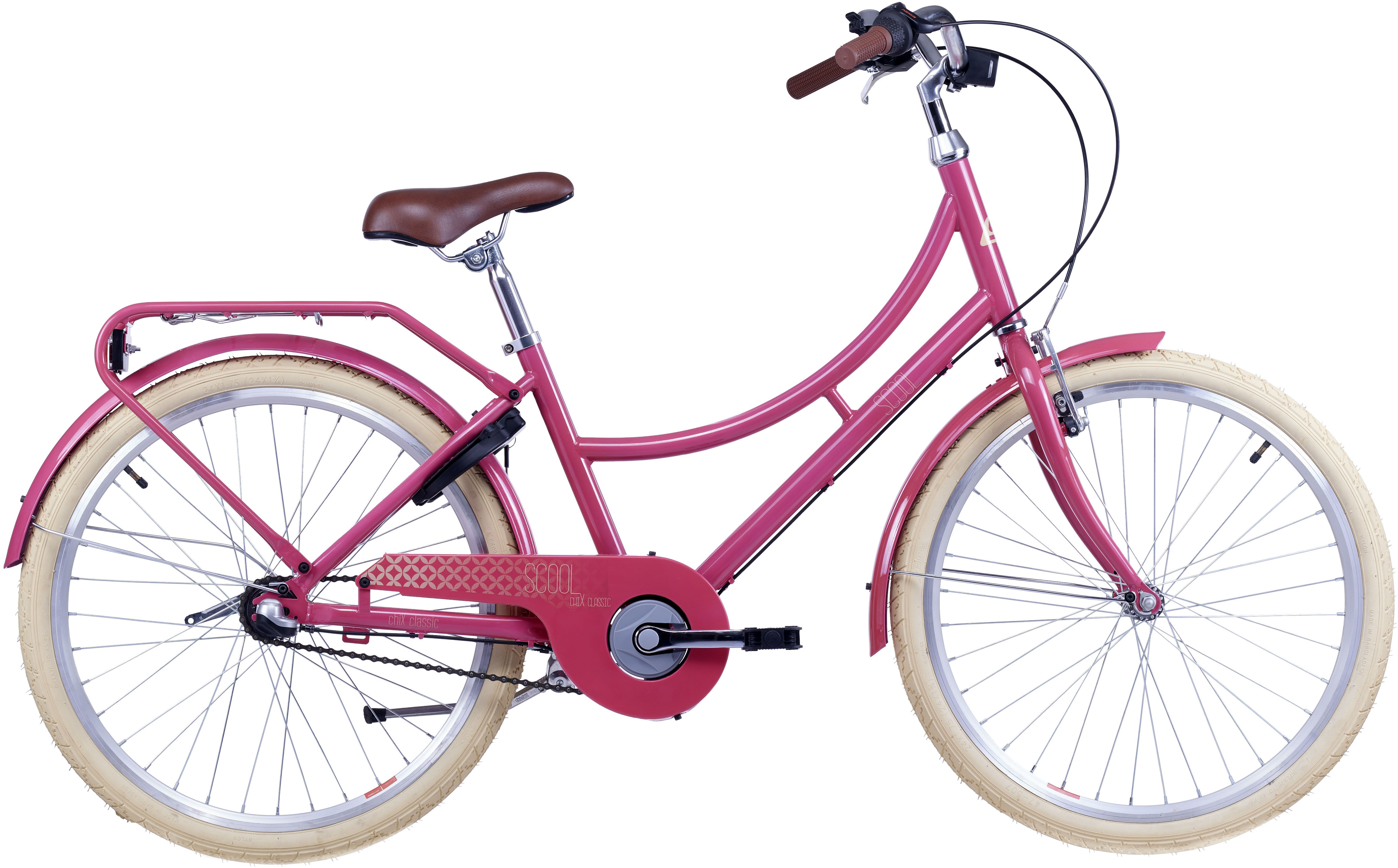S’COOL Kinderfahrrad "SCOOL chiX classic" 3 Gang Shimano Nabenschaltung