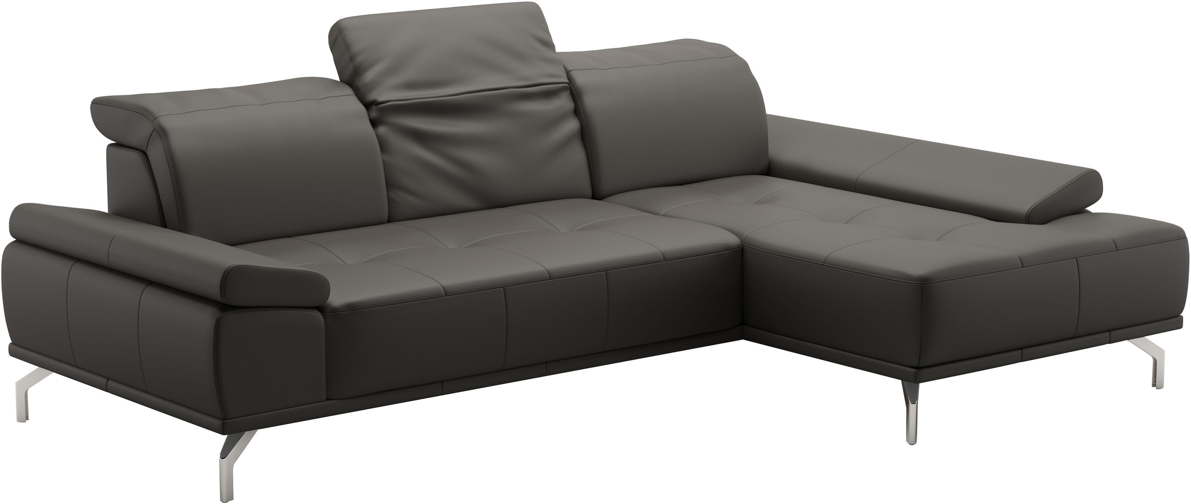 Places of Style Ecksofa »Caluna«, Inkl.Sitztiefenverstellung