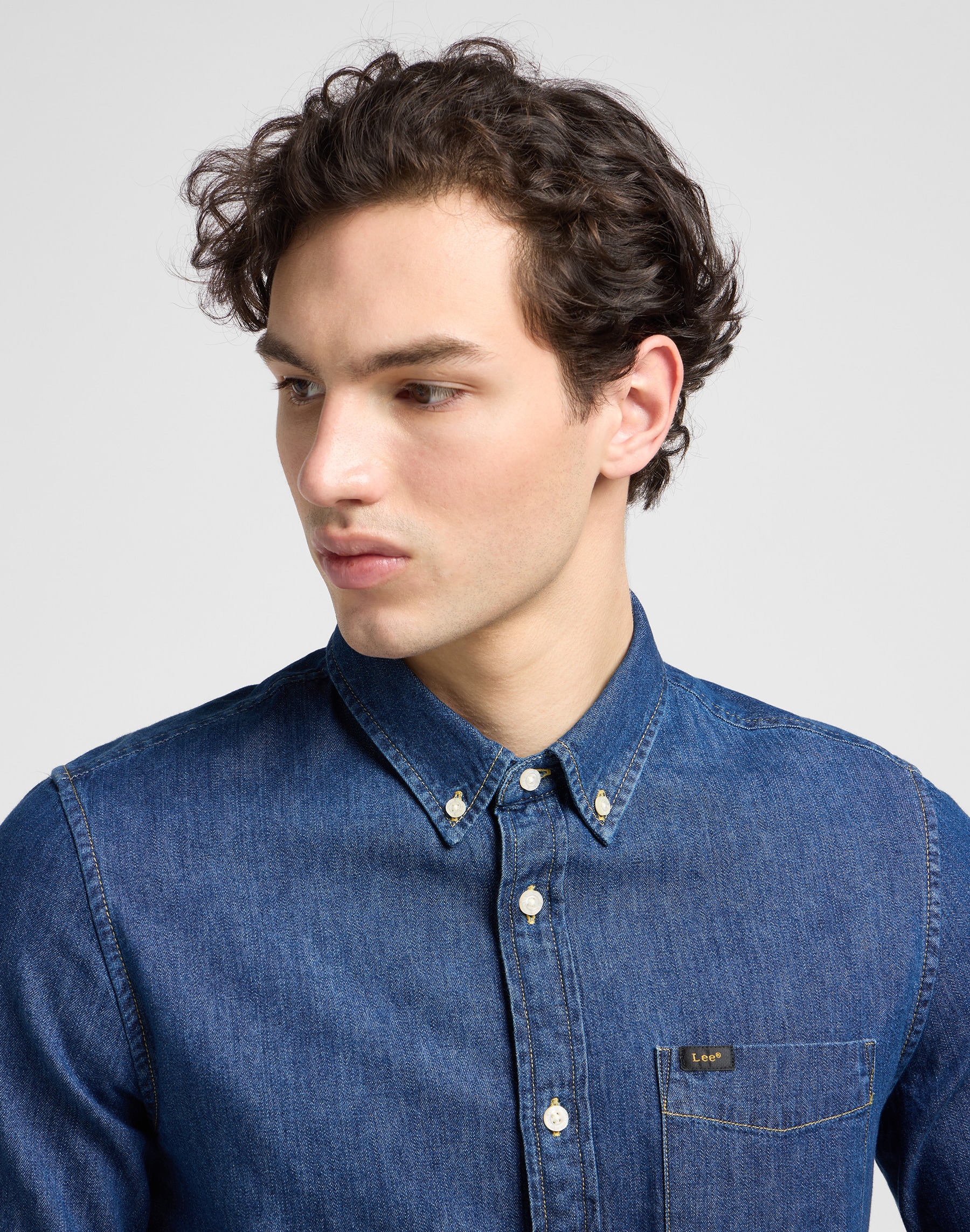 Lee® Jeanshemd »LEE BUTTON DOWN«