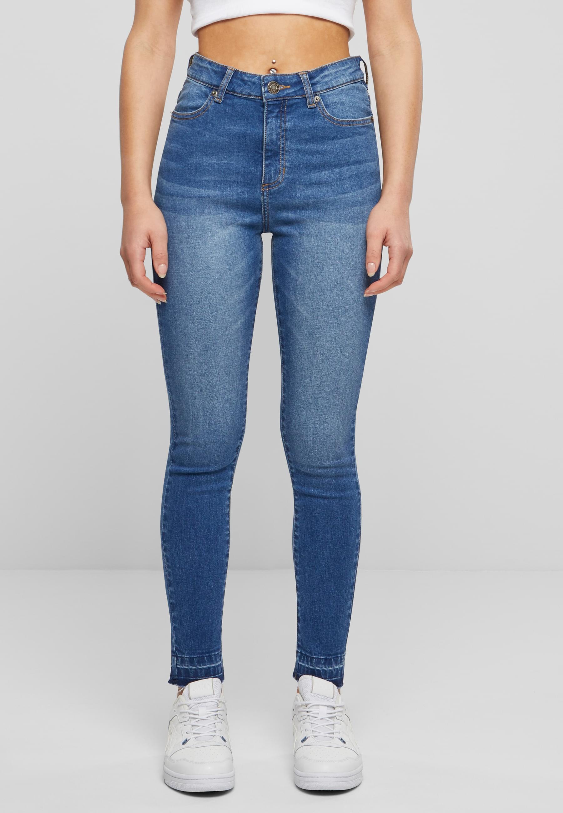 URBAN CLASSICS Bequeme Jeans »Urban Classics Damen Skinny Fit Jeans«