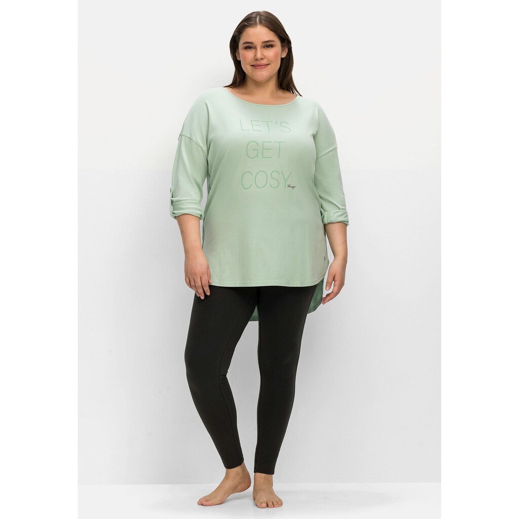 Sheego Yoga & Relax Shirt »Große Größen«