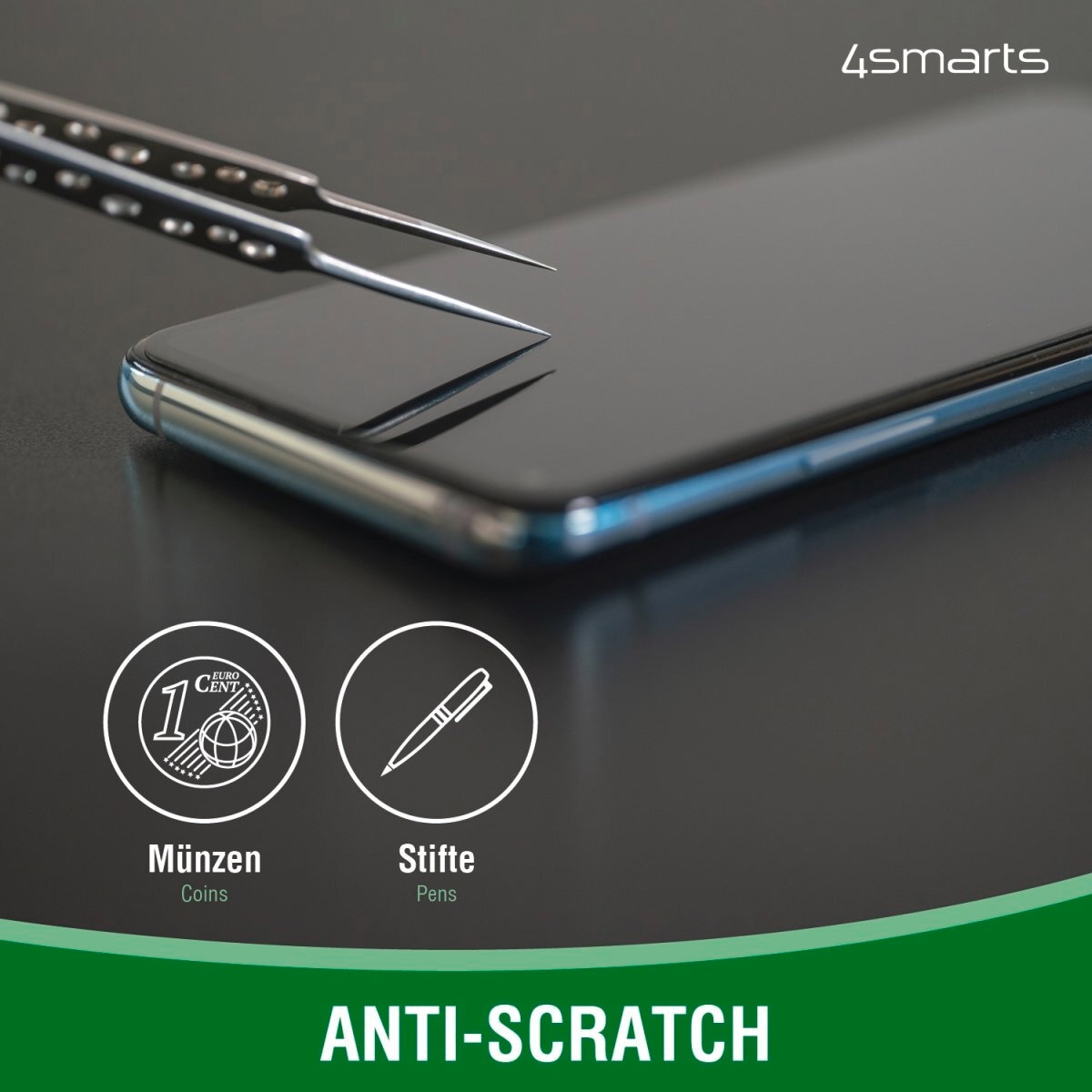 4smarts Handyhülle »360° Protection Set für Samsung Galaxy A56«, Backcover, Schutzhülle, Handyschutzhülle, Case, Schutzcase, stoßfest