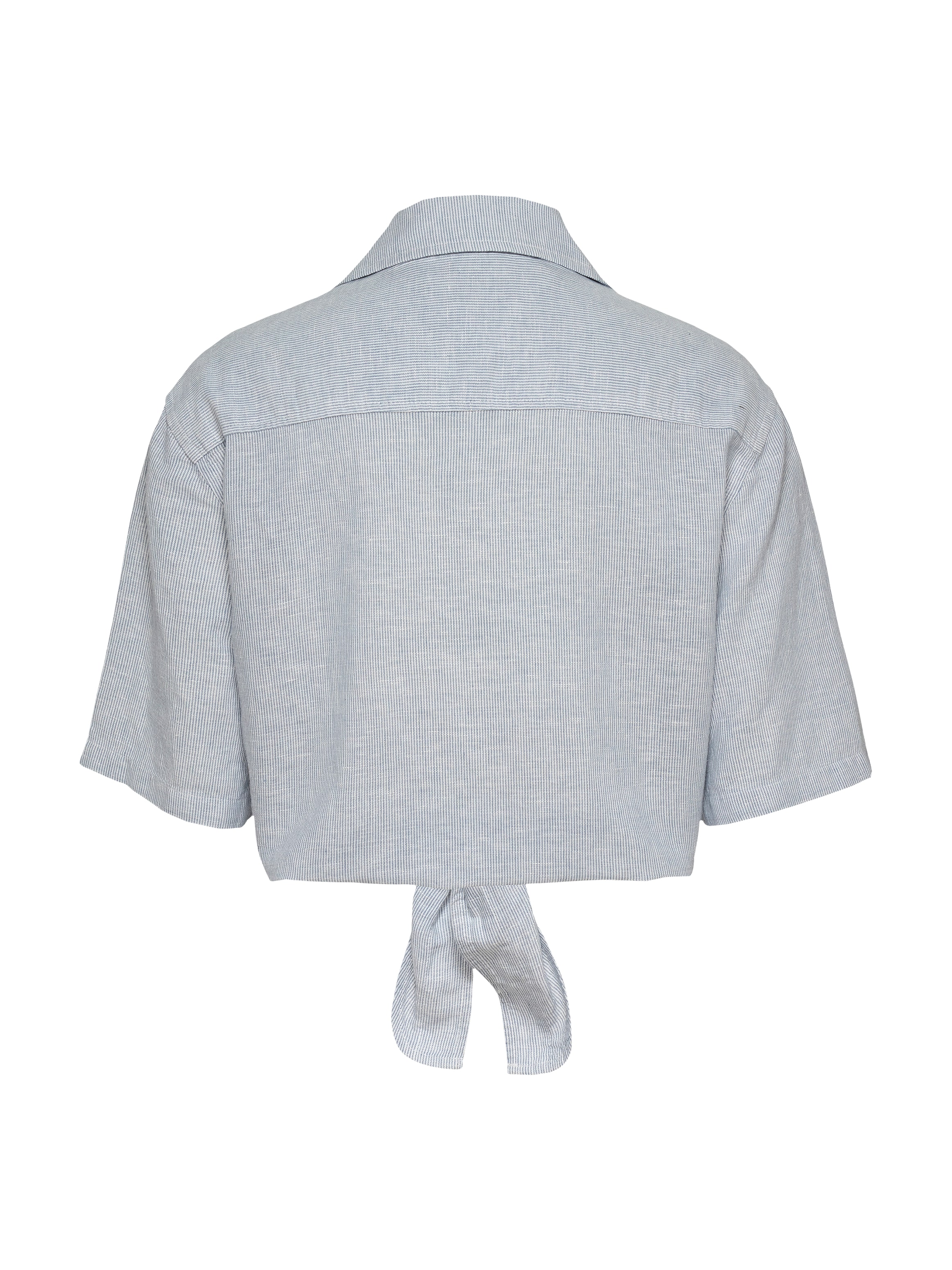 Tommy Jeans T-Shirt »TJW CRP LINEN SS SHIRT«, mit Brusttasche, Logostickerei