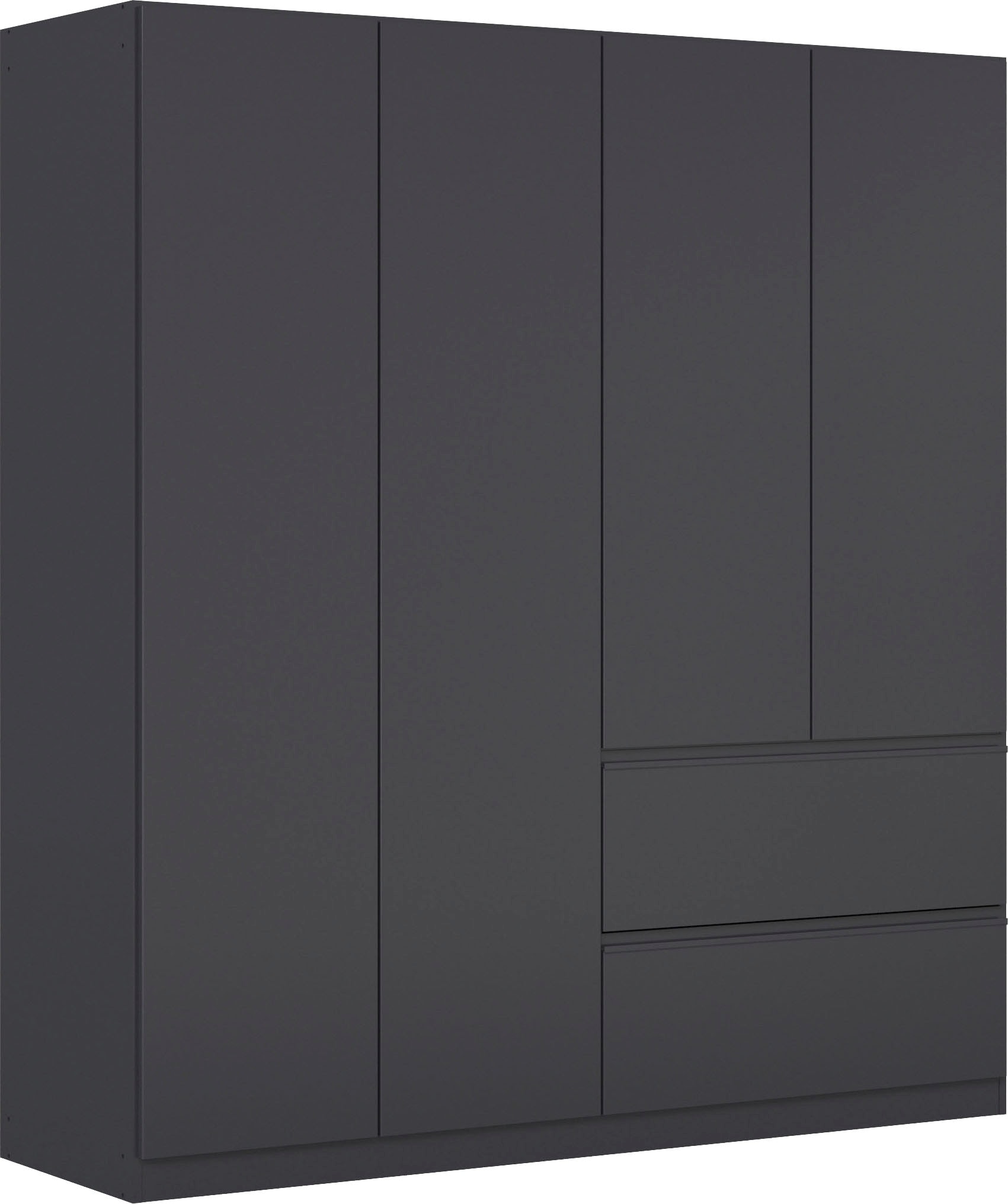 rauch Drehtürenschrank "Kleiderschrank Schrank Garderobe COSTA in den Breiten 91/136/181 cm" in 3 Ausstattungen BASIC/CLASSIC/PREMIUM, viel Platz, grifflose Front und Push-to-Open Funktion MADE IN GERMANY