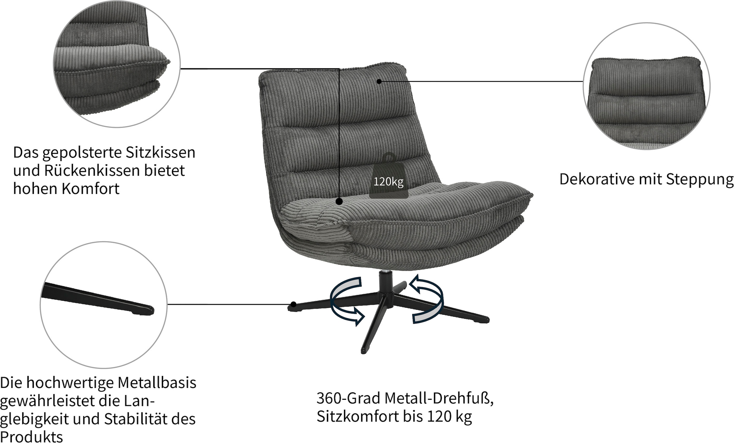 OTTO home Sessel »Avaa Relaxsessel«