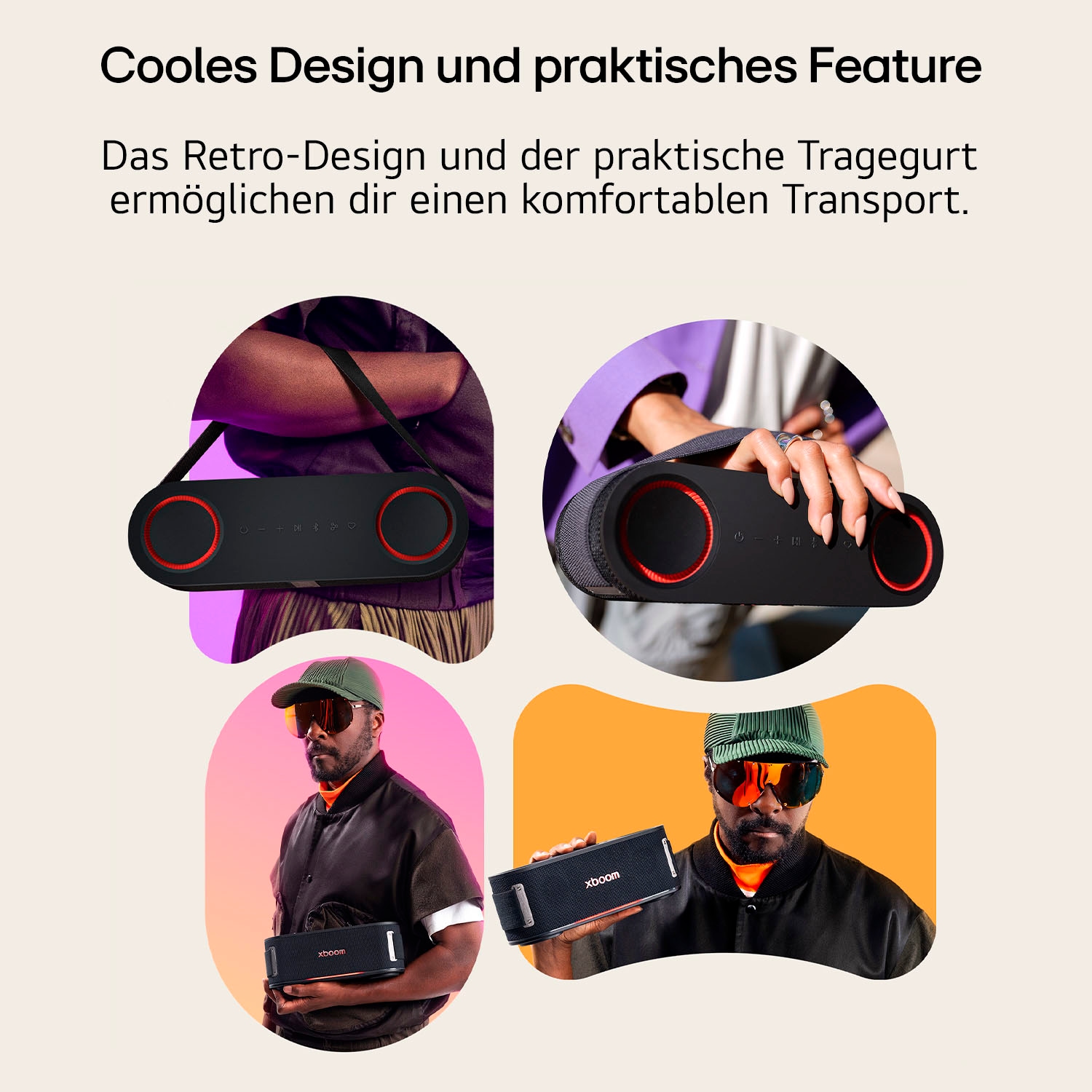 LG Bluetooth-Speaker »xboom BOUNCE«