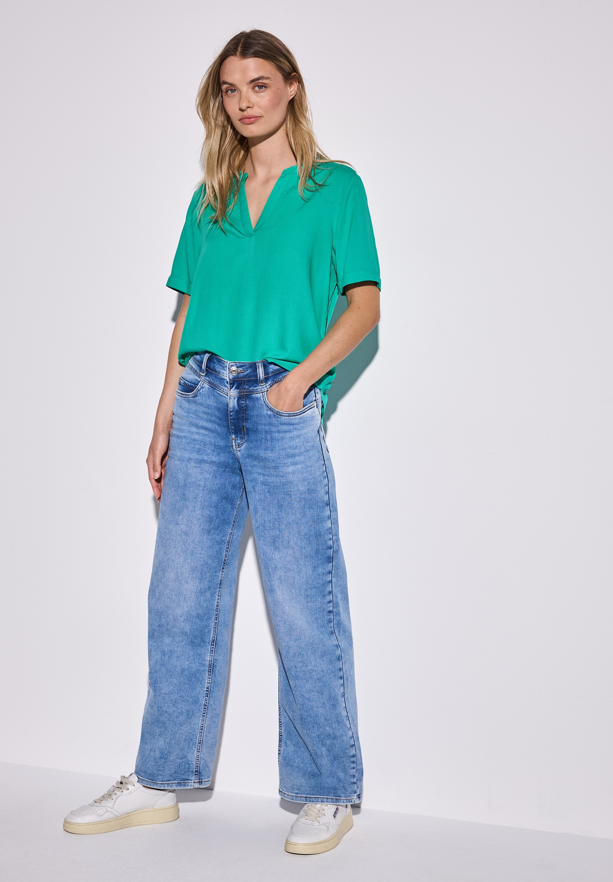 STREET ONE Shirtbluse aus softer Viskose