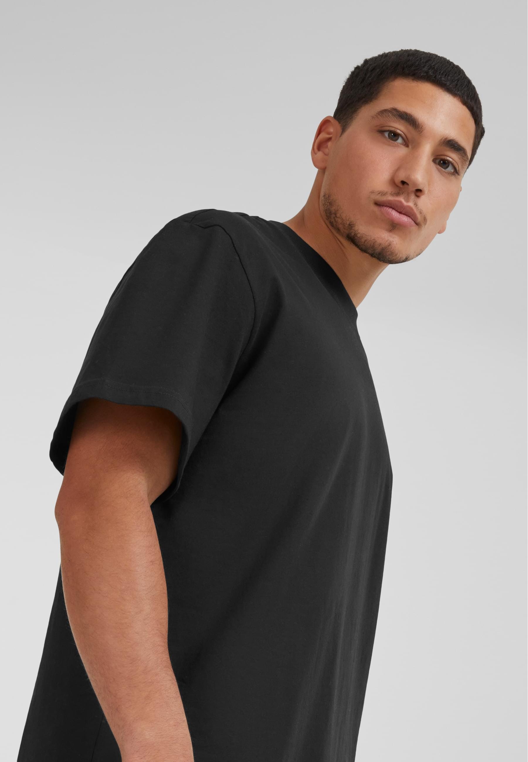 URBAN CLASSICS T-Shirt »Urban Classics Herren Organic Tall Tee«, (1 tlg.)