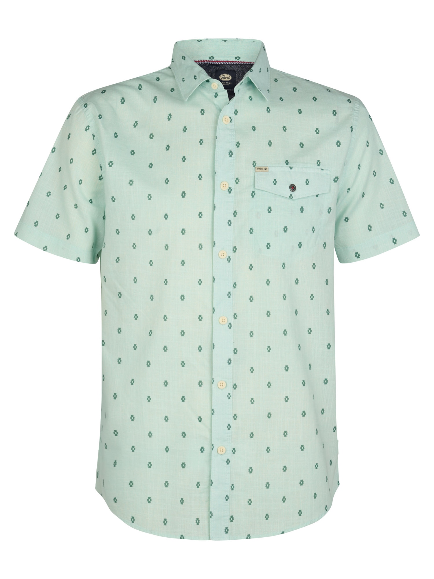 Petrol Industries Kurzarmhemd "Men Shirt Short Sleeve Aop" Mit All-Over Print