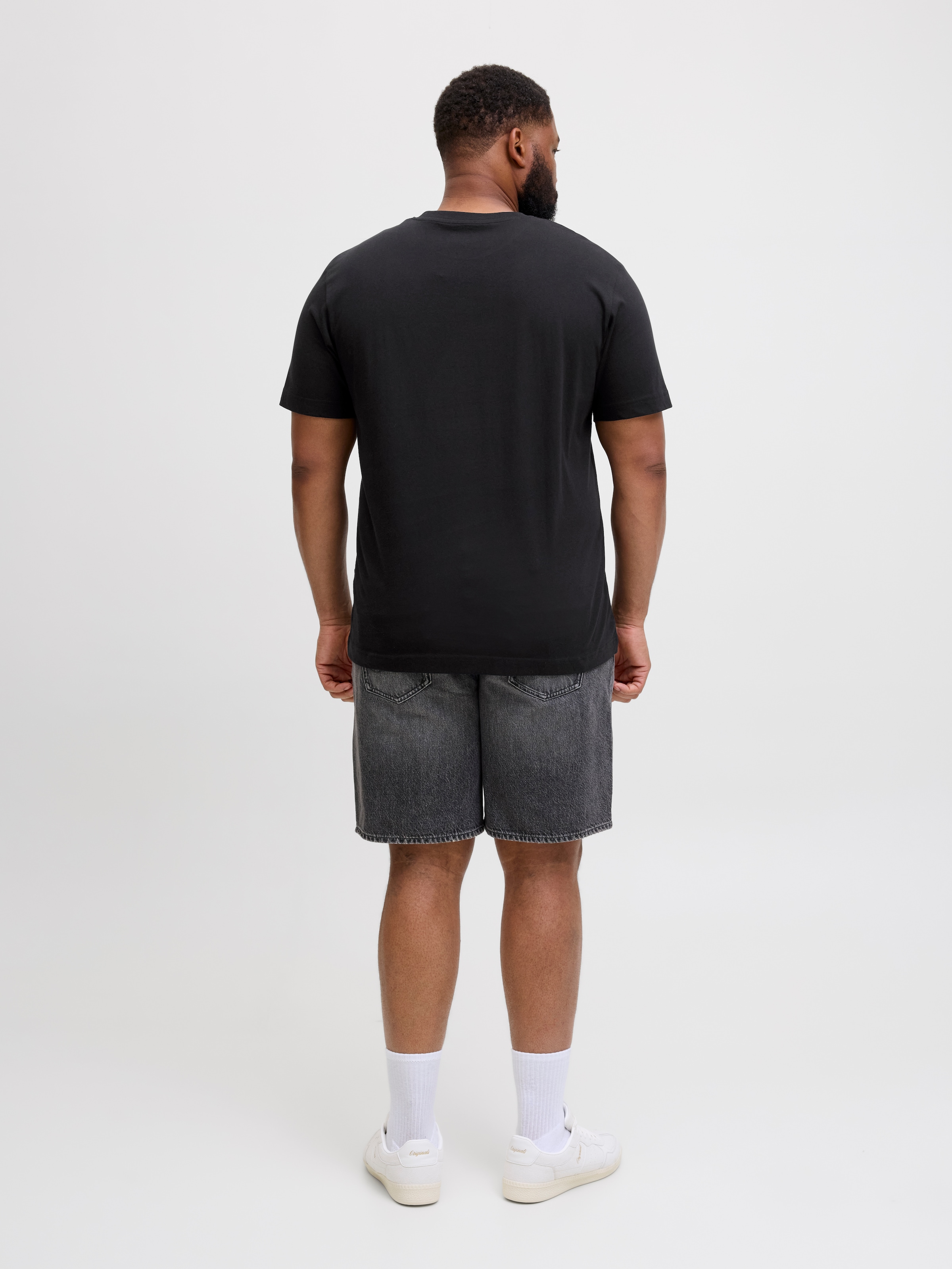 Jack & Jones PlusSize Print-Shirt »JCOCALMA TEE SS CREW NECK FST PLS«, mit Logo Print