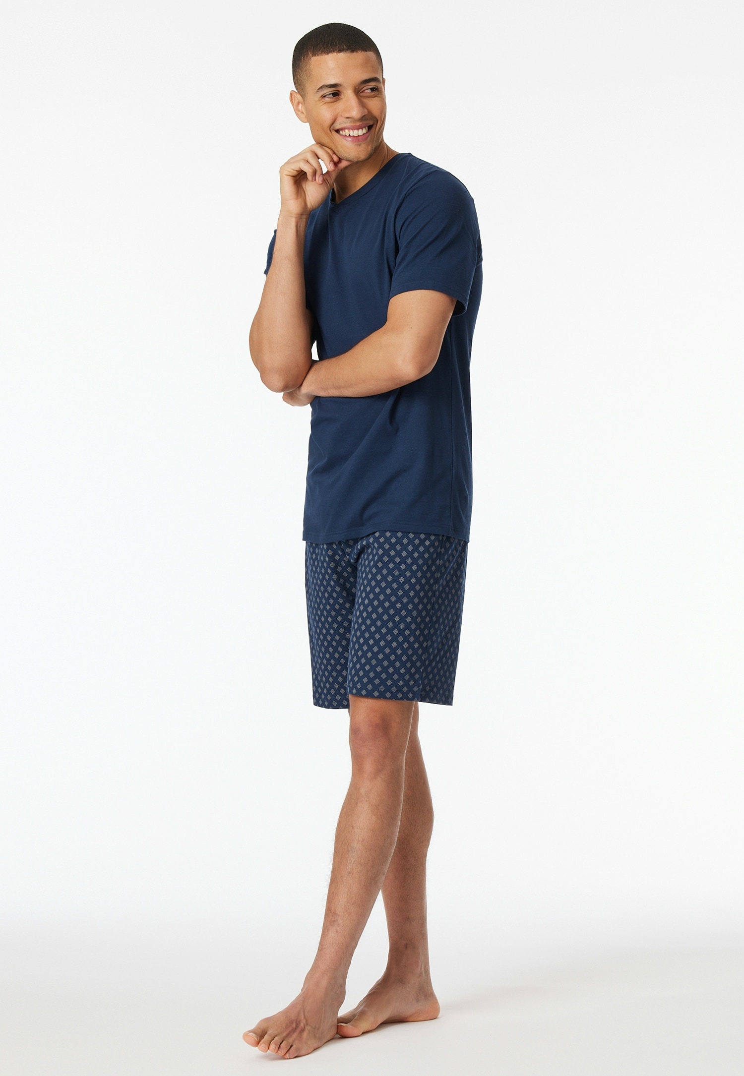 Schiesser Shorty ""Casual Essentials"", (2 tlg.), mit V-Ausschnitt günstig online kaufen