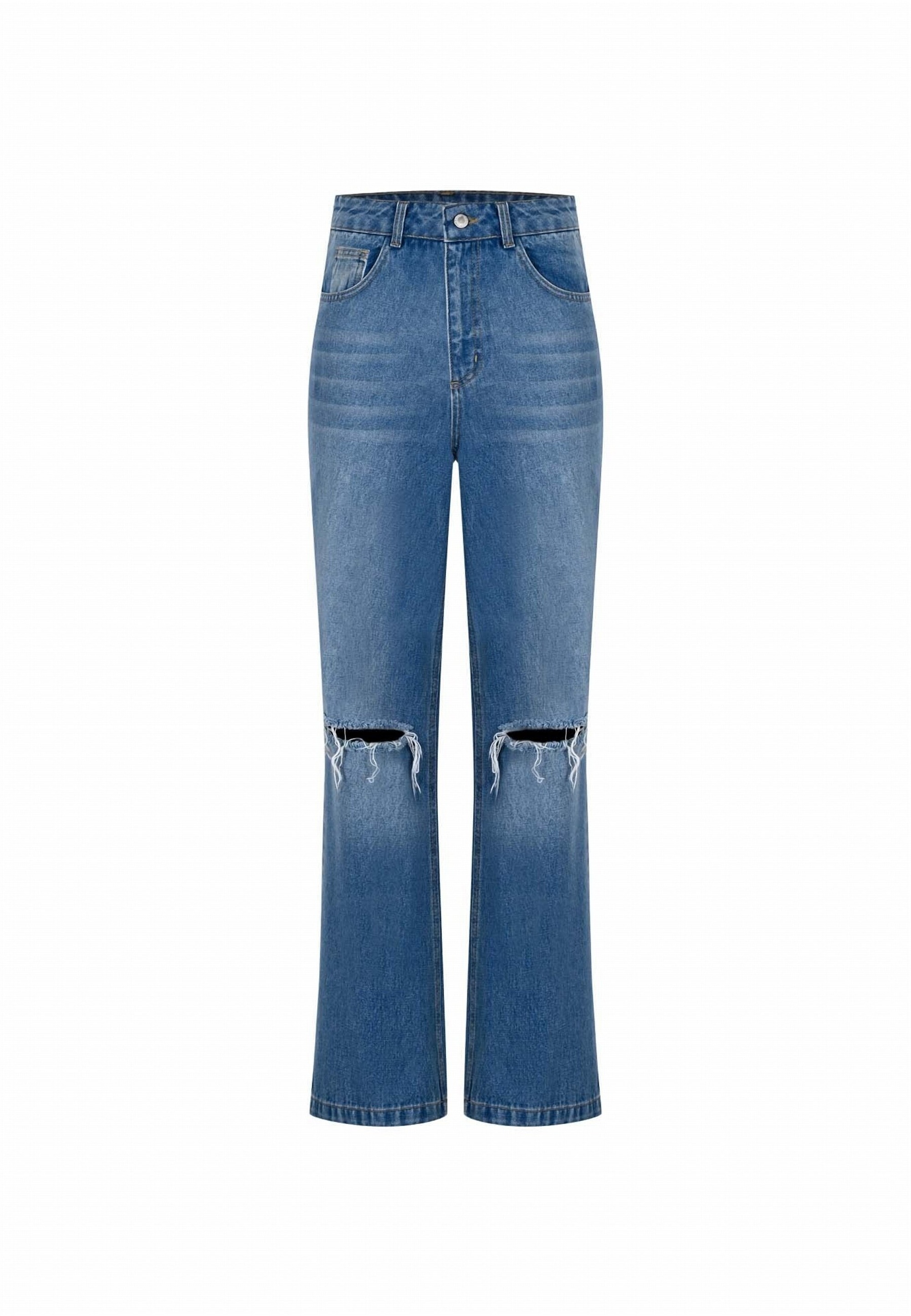 freshlions Bequeme Jeans »Sofia«, mit ausgestelltem Bein
