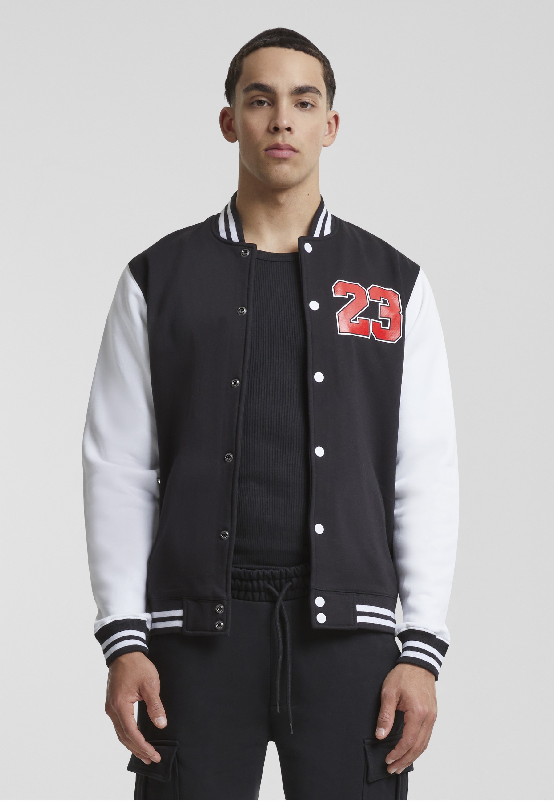 MisterTee Collegejacke »MisterTee Herren Ballin 23 College Jacket« 1 Stk. tlg.