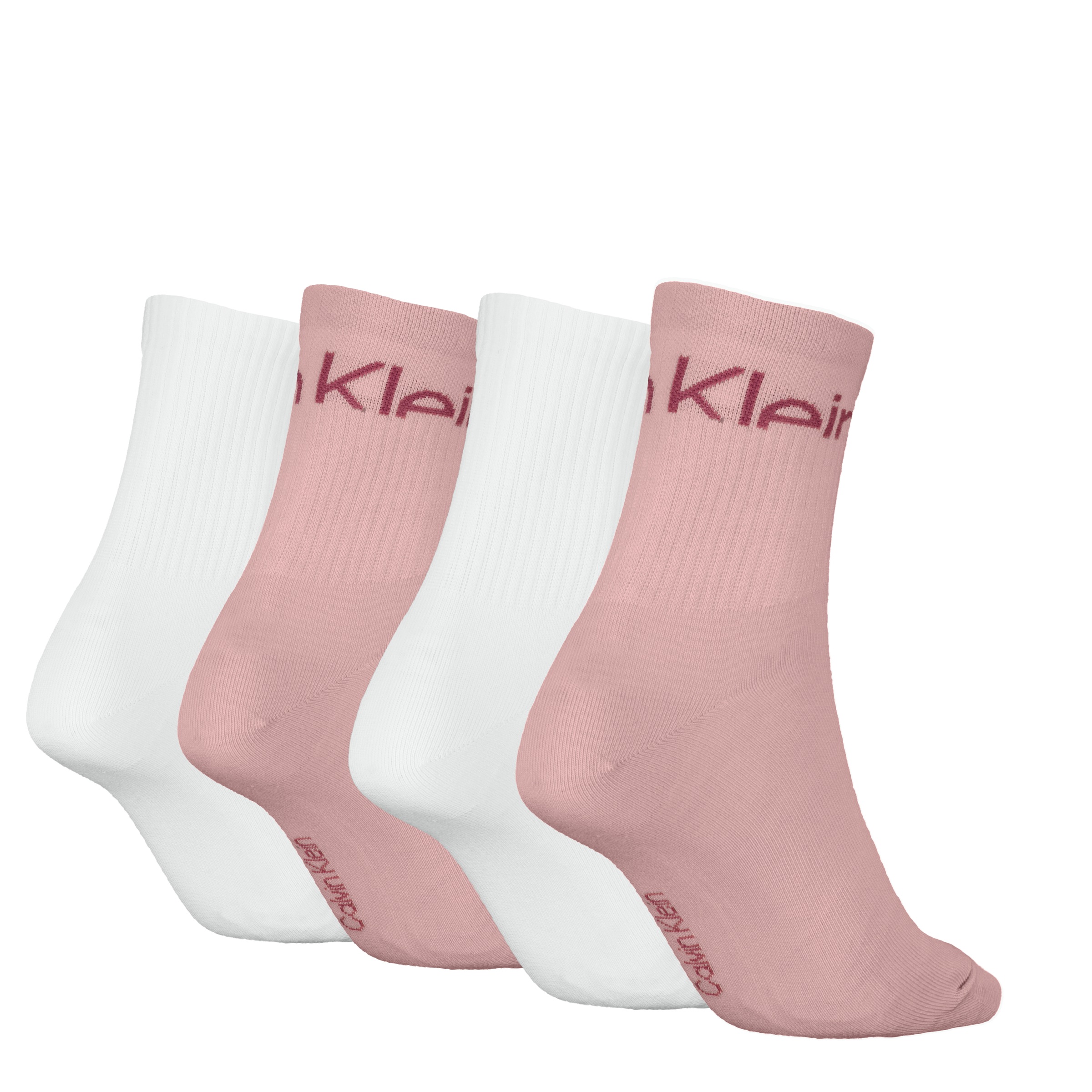 Calvin Klein Jeans Socken "CKJ WOMEN SHORT SOCK 4P CUT LOGO ECOM", (4er Pac günstig online kaufen