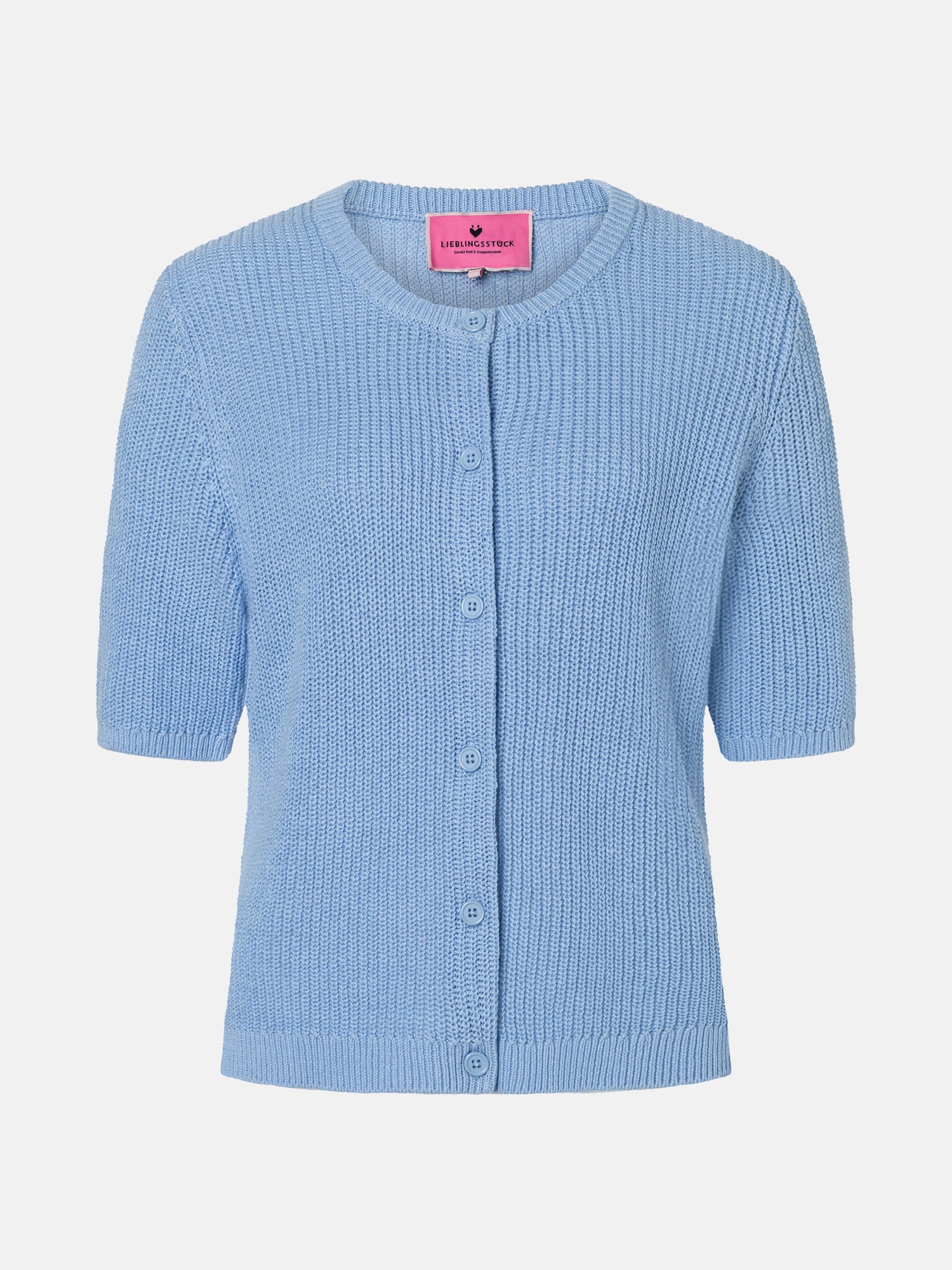 Lieblingsstück Strickjacke »NinonL« 70% Baumwolle, 30% Leinen