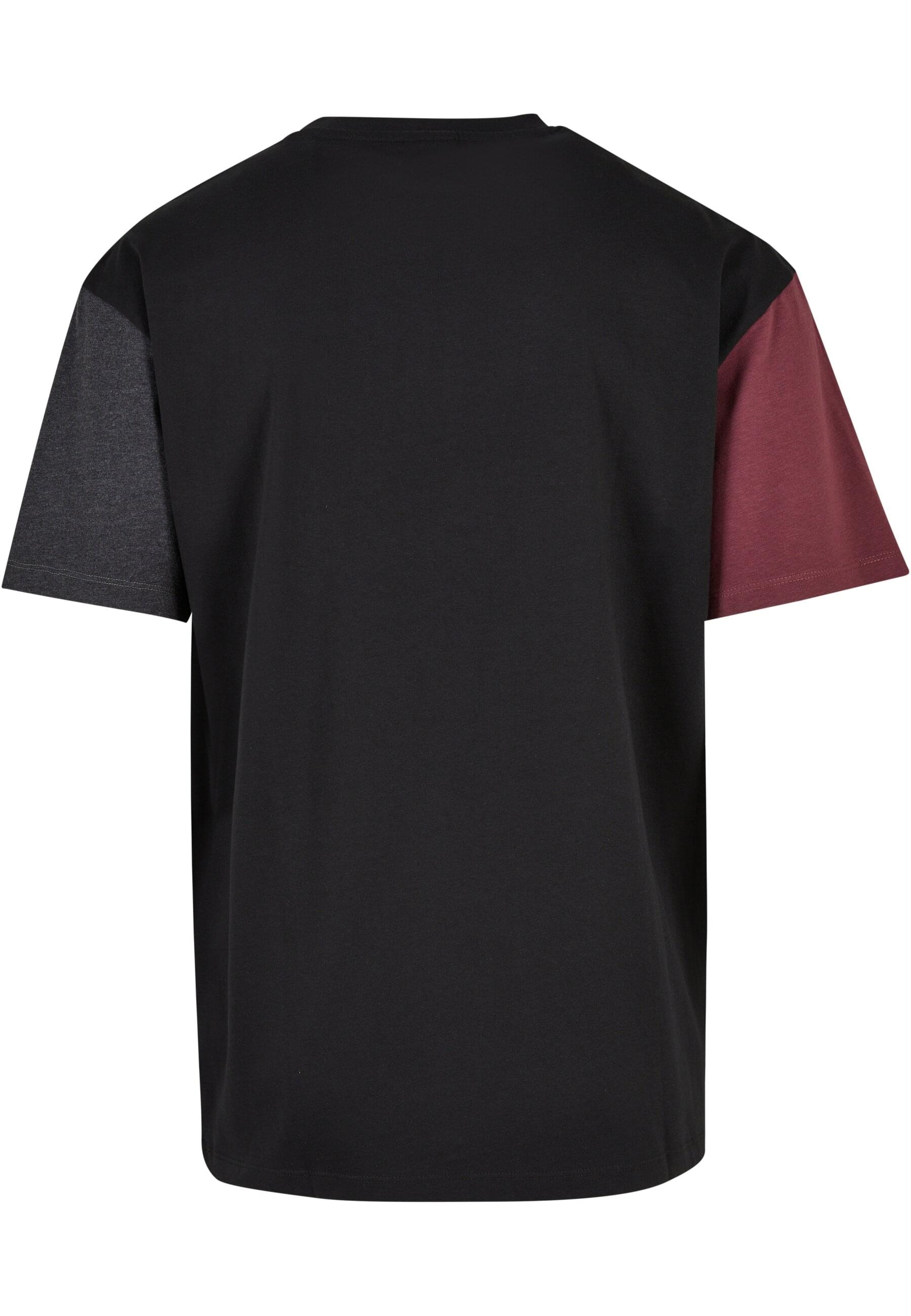 URBAN CLASSICS T-Shirt "Urban Classics Herren Organic Oversized Colorblock günstig online kaufen