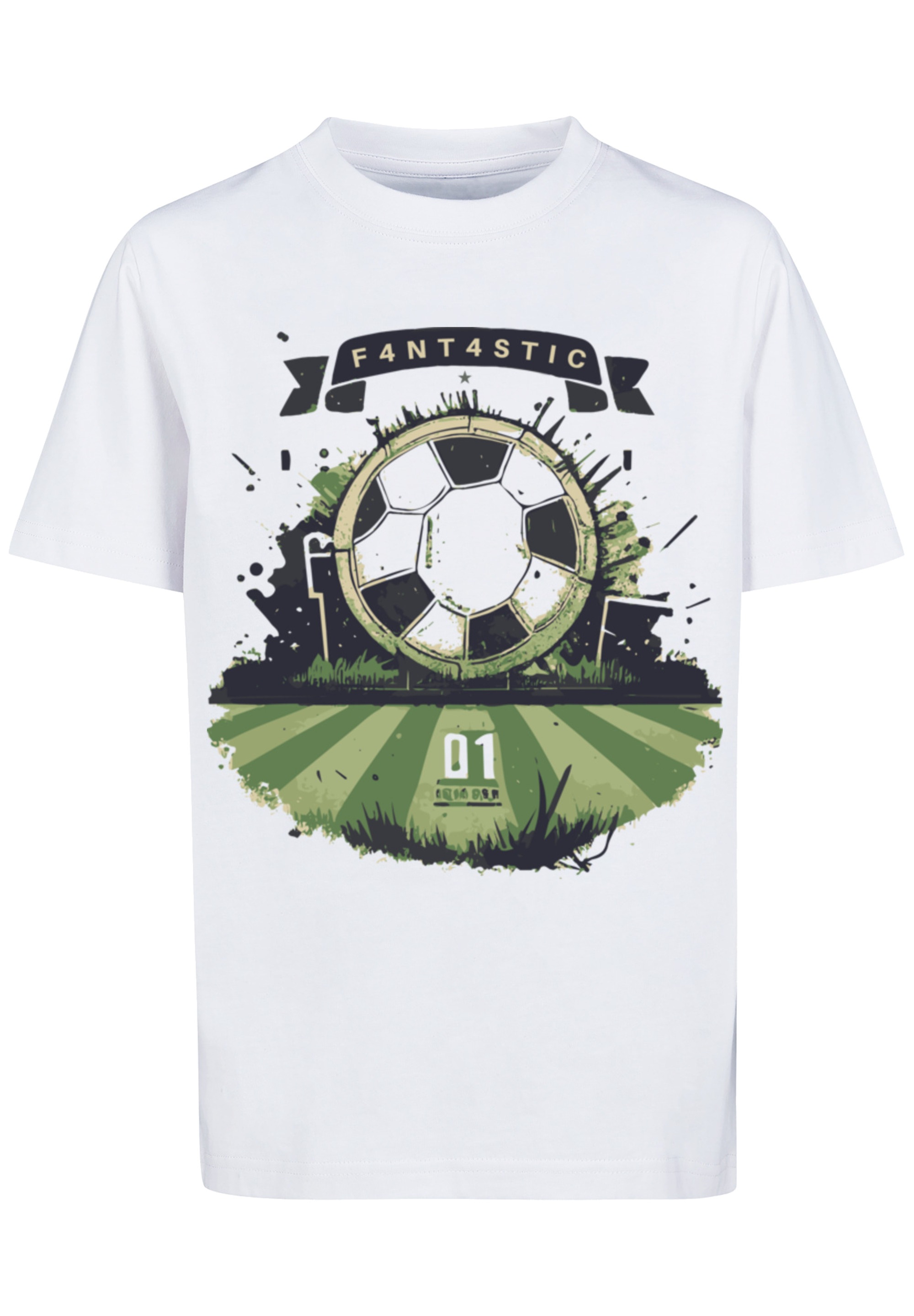 F4NT4STIC T-Shirt »Fußball Feld«, Print