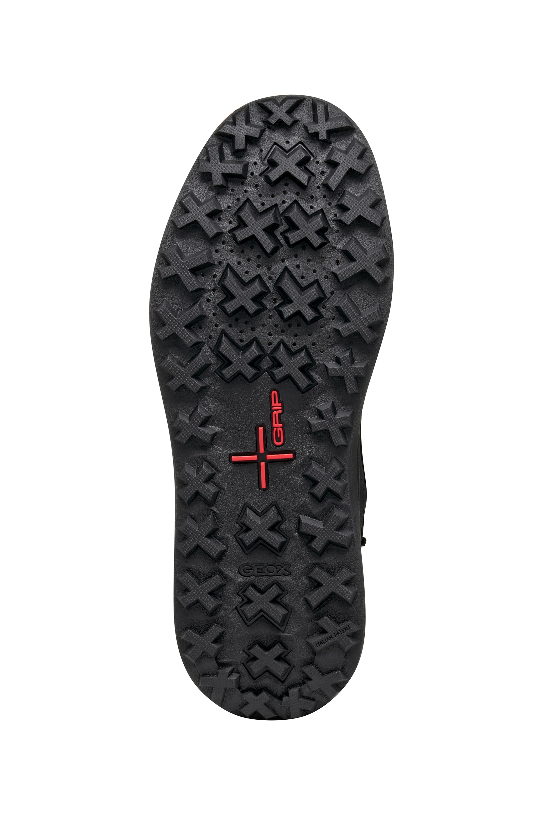 Geox Winterboots »U GRANITO + GRIP B A«, Snowboots, Schnürschuh mit Warmfutter, Größenschablone zum Download