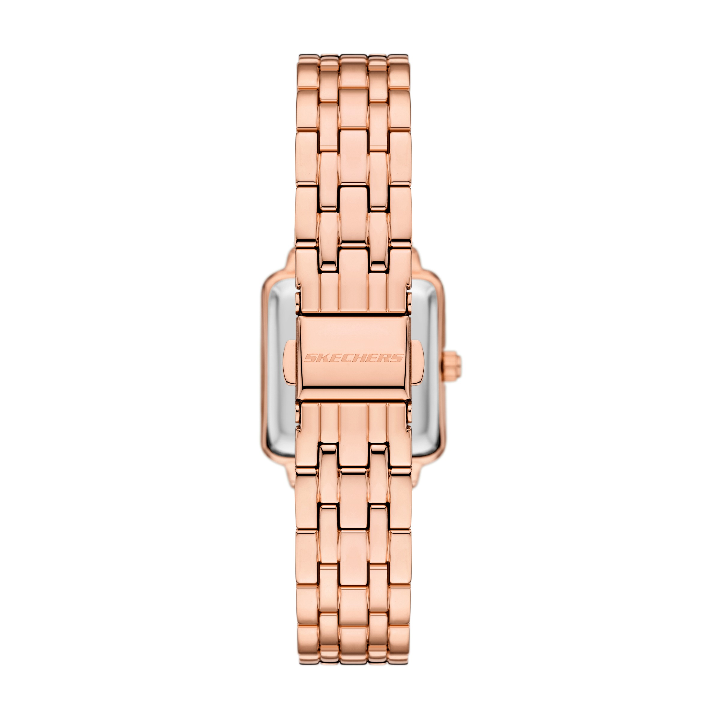 Skechers Quarzuhr »KATELLA« Armbanduhr, Damenuhr, analog, Glassteine