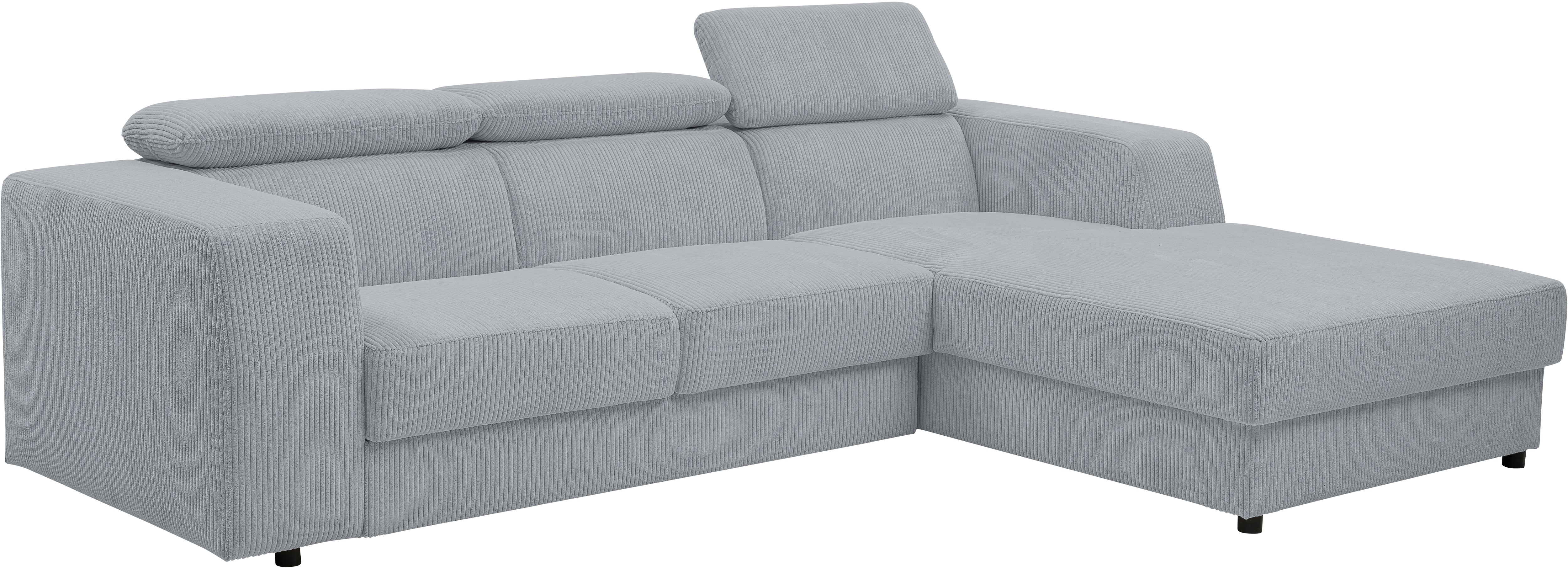 Thumbnail - WERK2 Ecksofa "Cherry, modernes Sofa mit Komfortfunktionen, Breite 270cm, L-Form," bequem, mit verstellbaren Kopfteilen,...