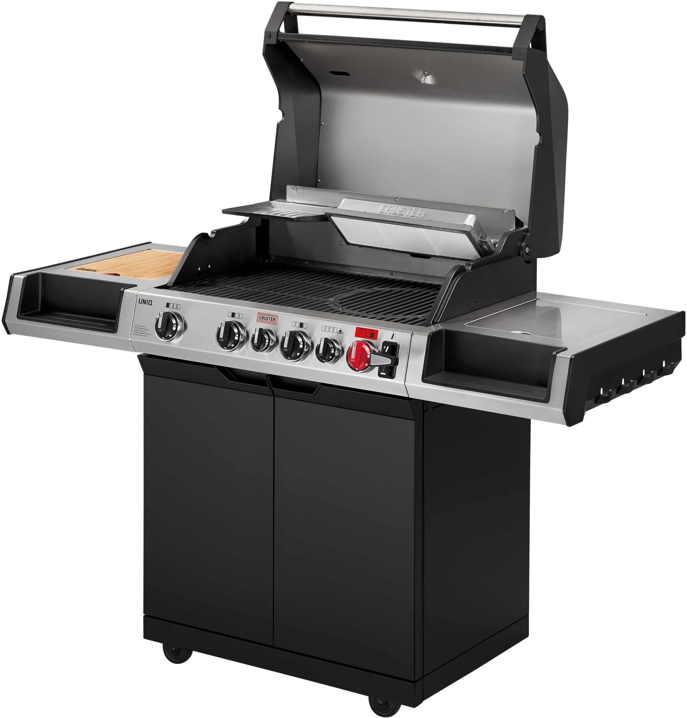 Enders Gasgrill "Uniq 4 IK Cruster", Keramikbrenner sorgt für 800C Infrarot günstig online kaufen
