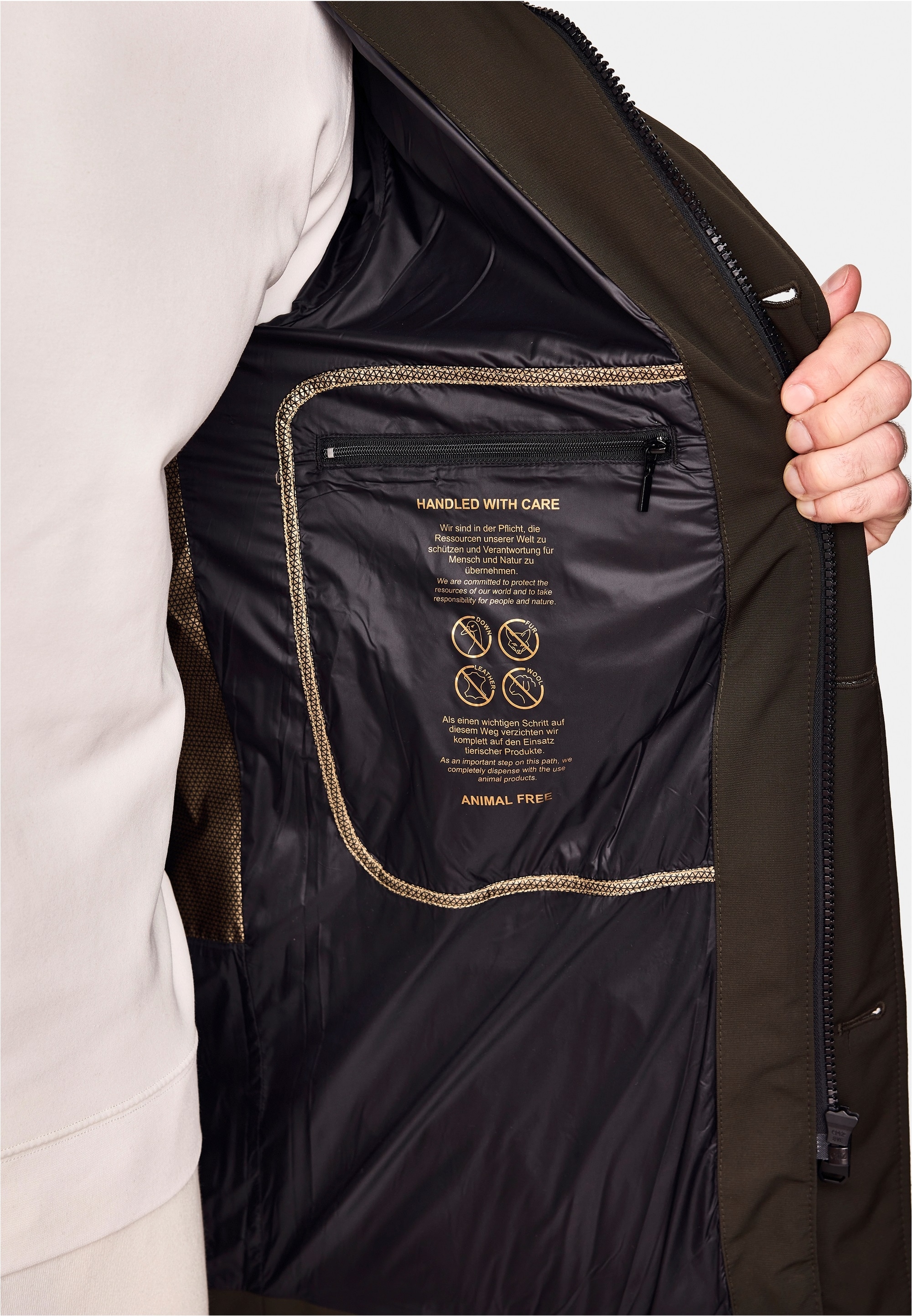 New Canadian Parka »DRY IQ«, mit tollem Steppmuster
