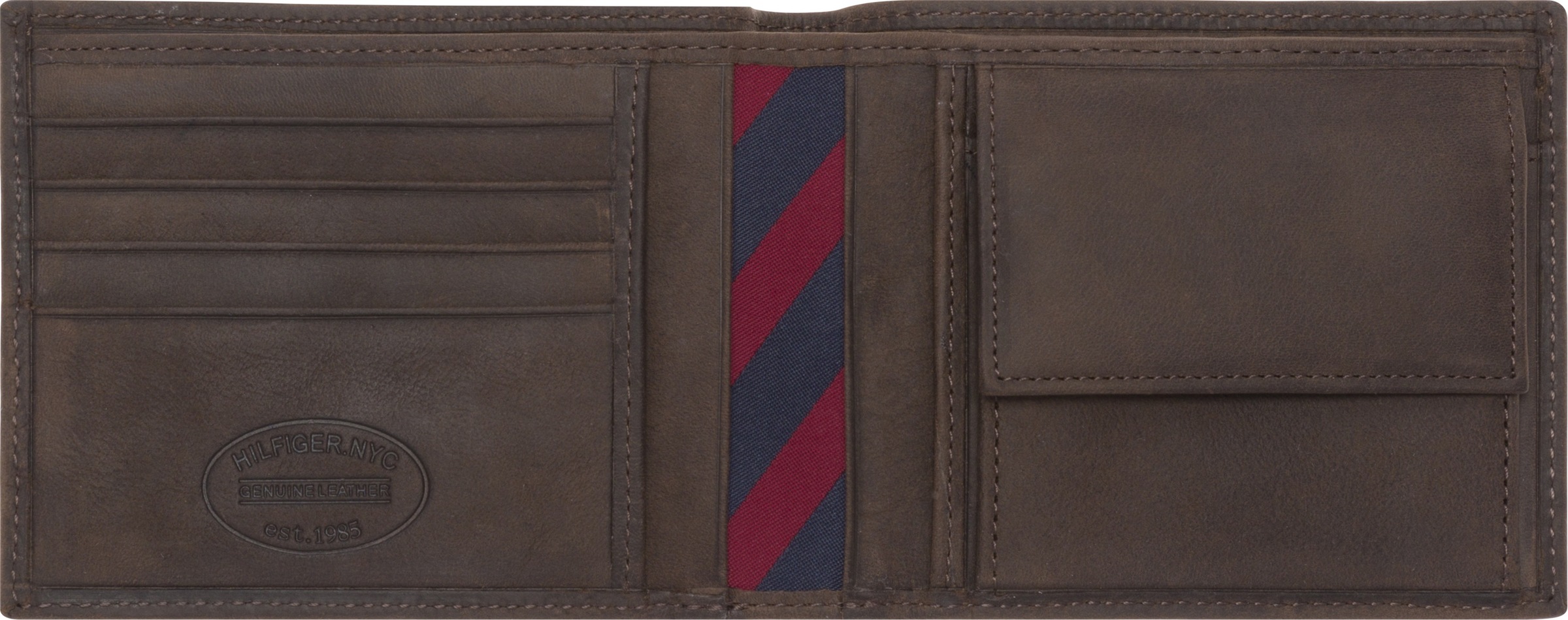Tommy Hilfiger Geldbörse aus Leder, 12,5 cm x 10 cm günstig online kaufen