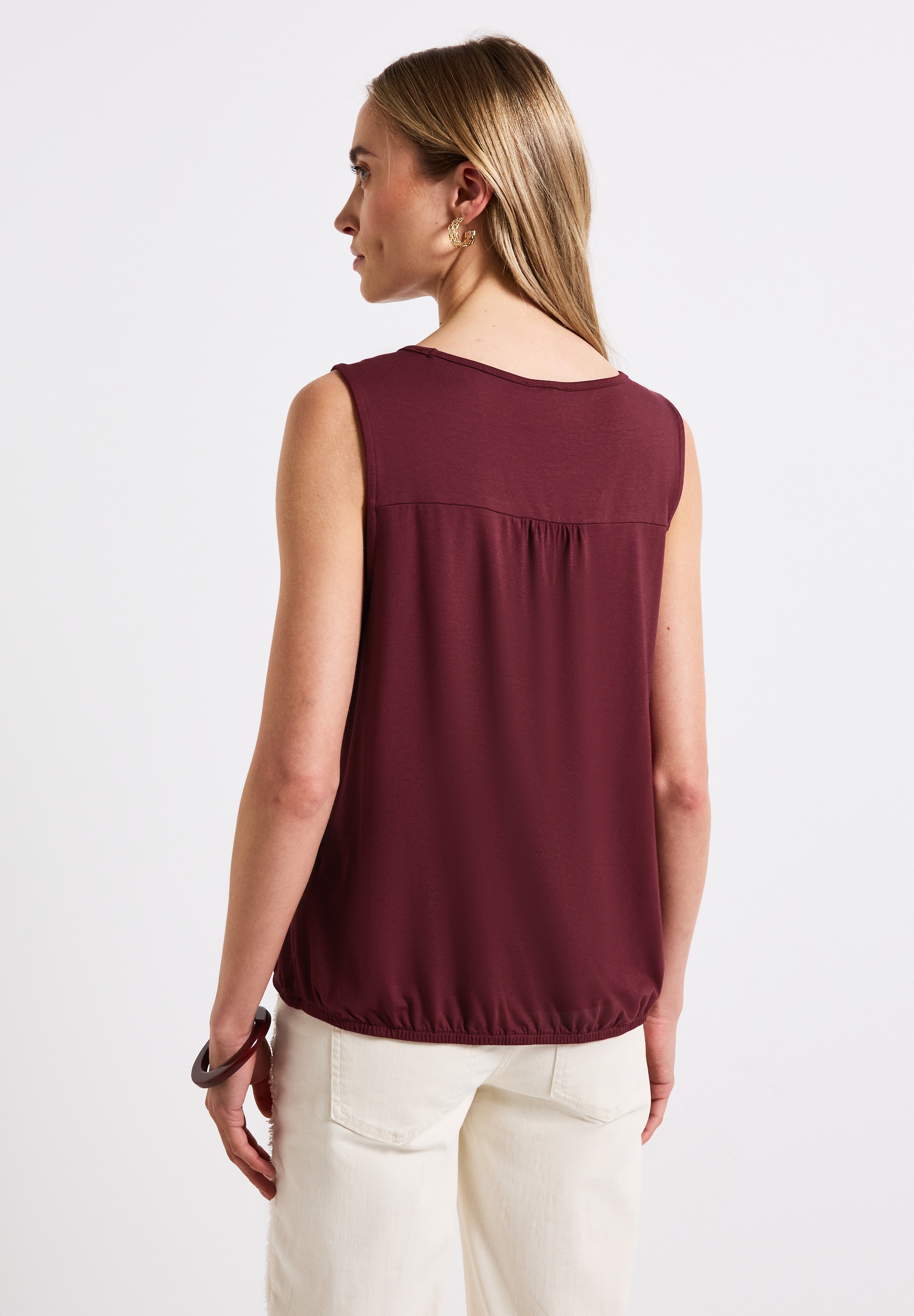 STREET ONE 2-in-1-Top, mit U-Boot-Ausschnitt