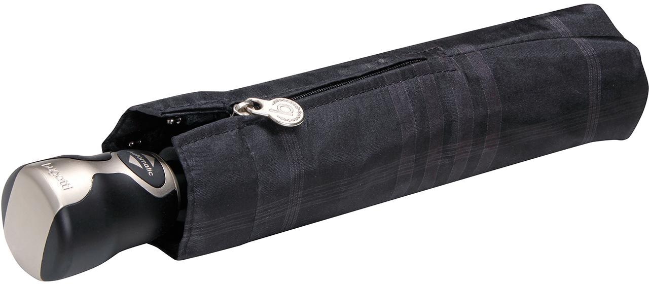 bugatti Taschenregenschirm »GRAN TURISMO, karo | schwarz« bestellen BAUR