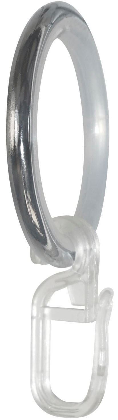 GARESA Gardinenring »Ring mit Haken«, (20 St.), für Durchmesser bis 20mm, einfache  Montage | BAUR