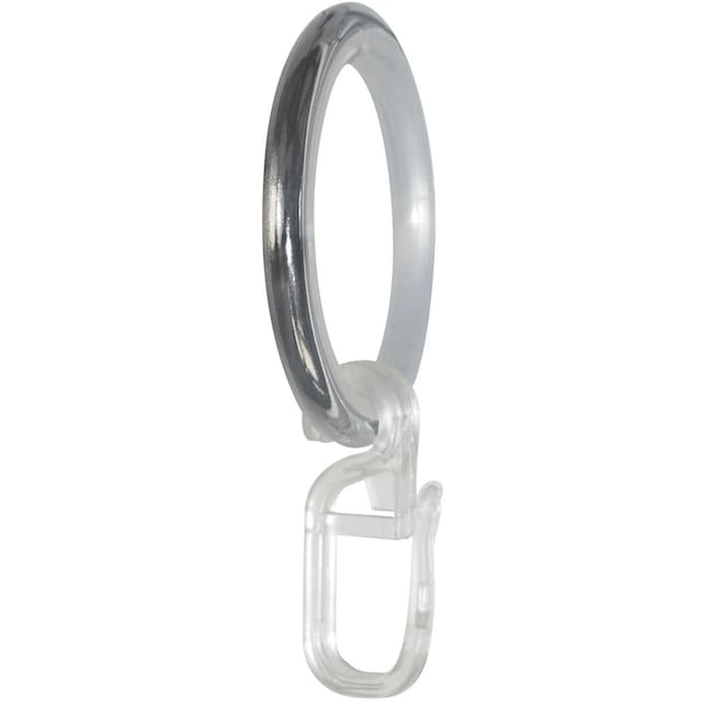 GARESA Gardinenring »Ring mit Haken«, (20 St.), für Durchmesser bis 20mm, einfache  Montage | BAUR