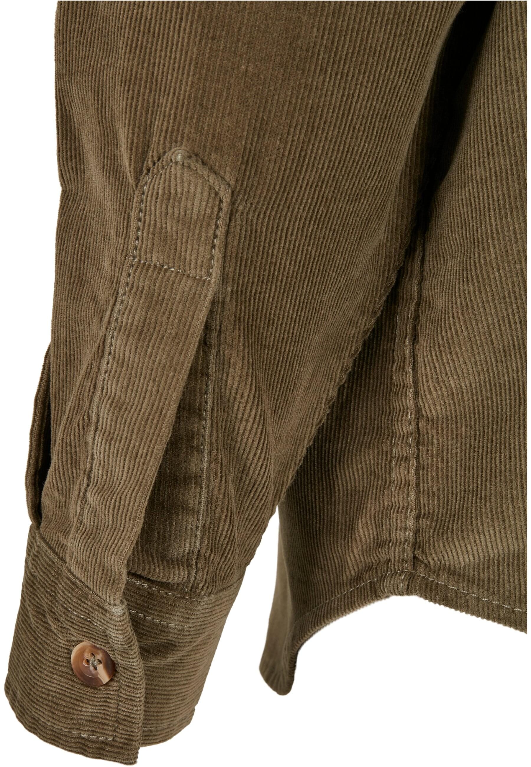 URBAN CLASSICS Langarmhemd »Urban Classics Damen Ladies Corduroy Oversized Shirt«, (1 tlg.)