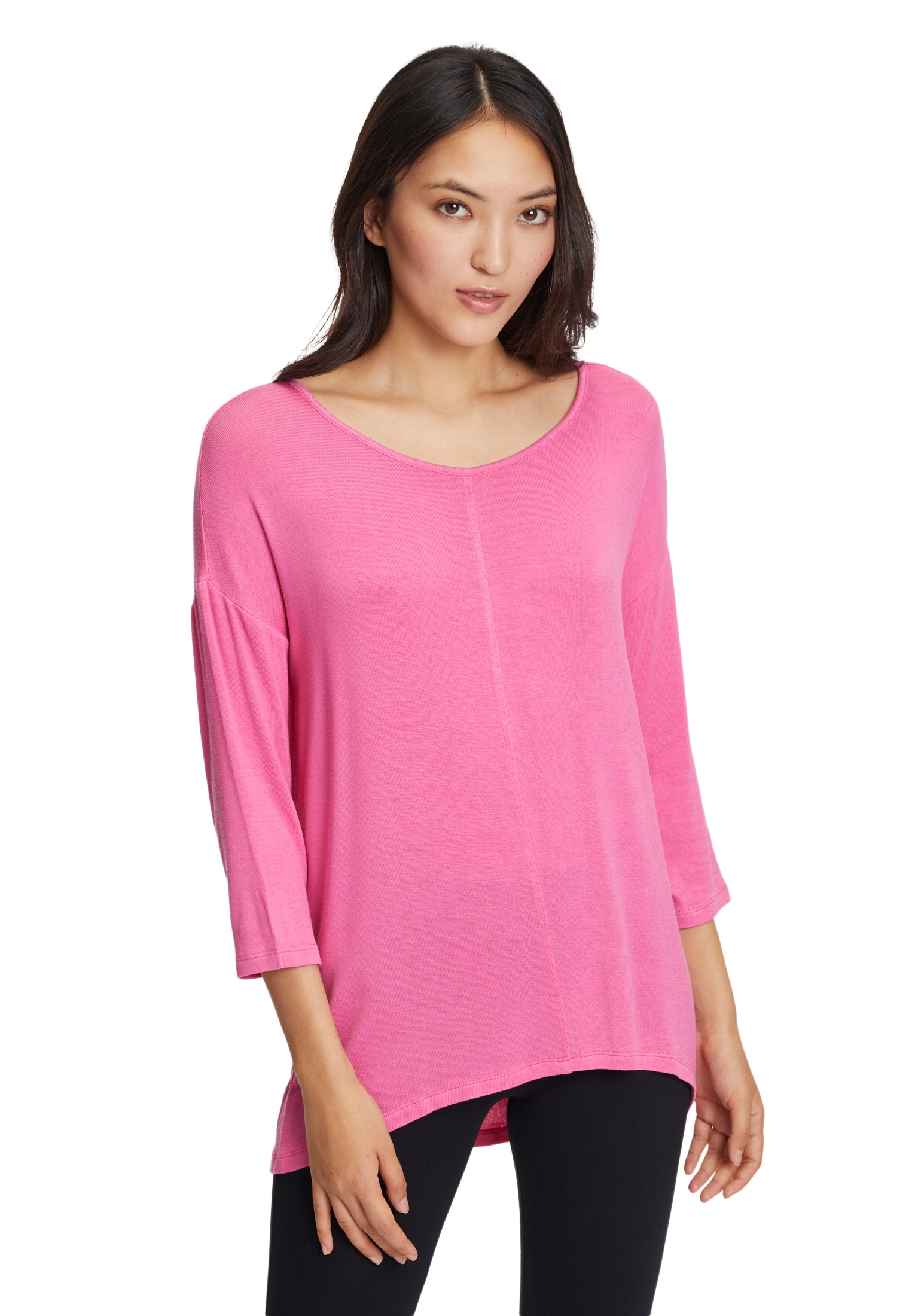 Betty Barclay 3/4-Arm-Shirt "Betty Barclay Feinstrickpullover mit überschni günstig online kaufen