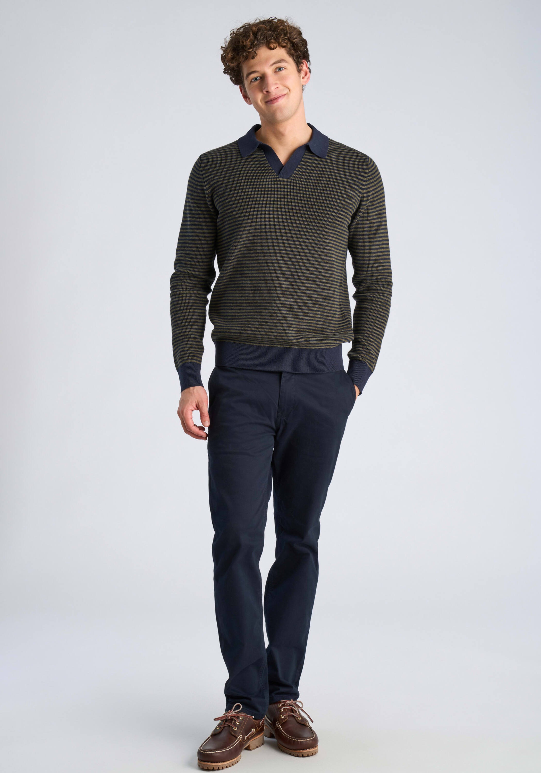 LINDBERGH Strickpullover »Strickpullover Relaxed Fit«