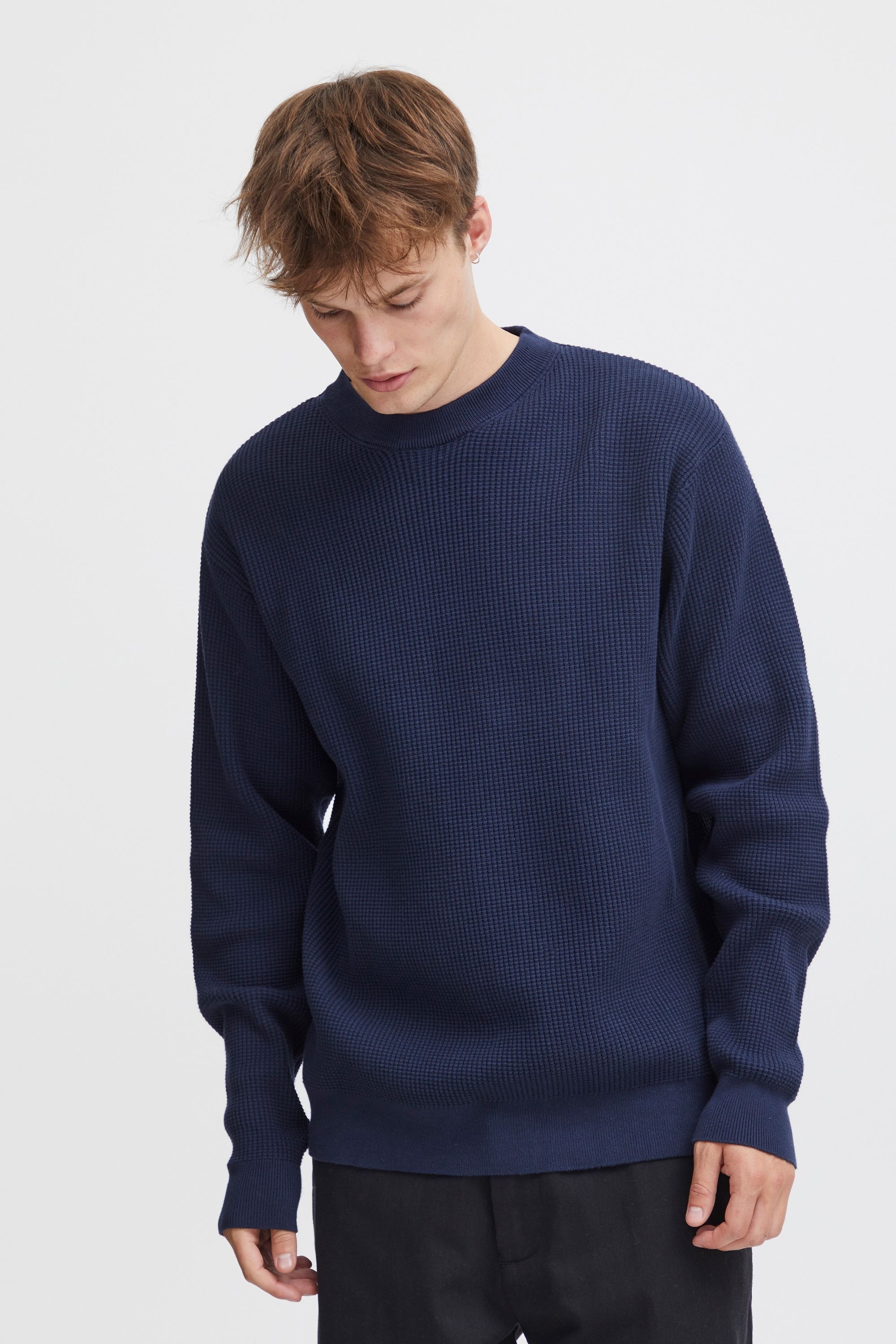 Solid Strickfleece-Pullover "Strickpullover SDHami" günstig online kaufen