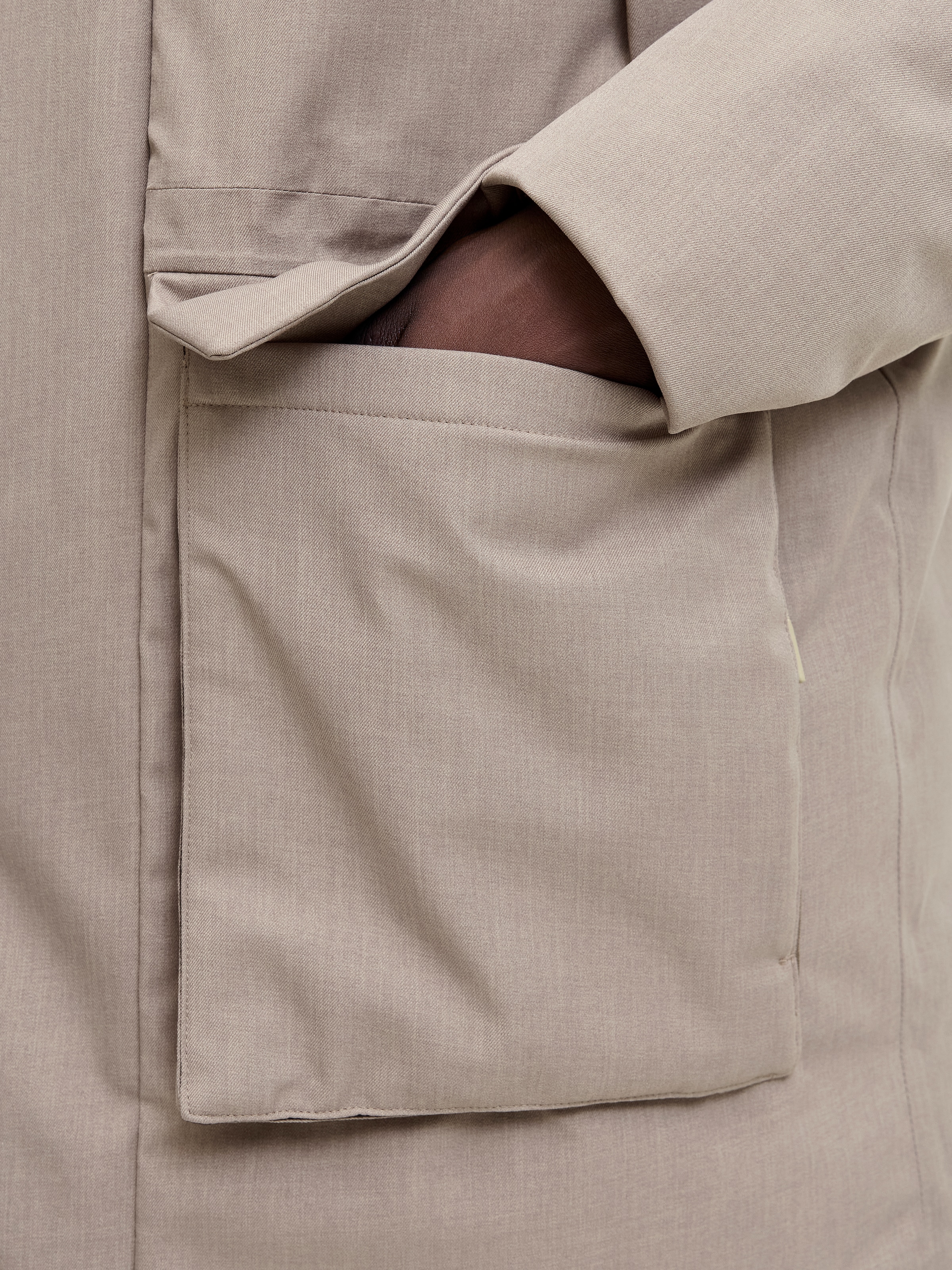 Jack & Jones Parka »JPRCCMOON MELANGE PARKA LN« mit Kapuze