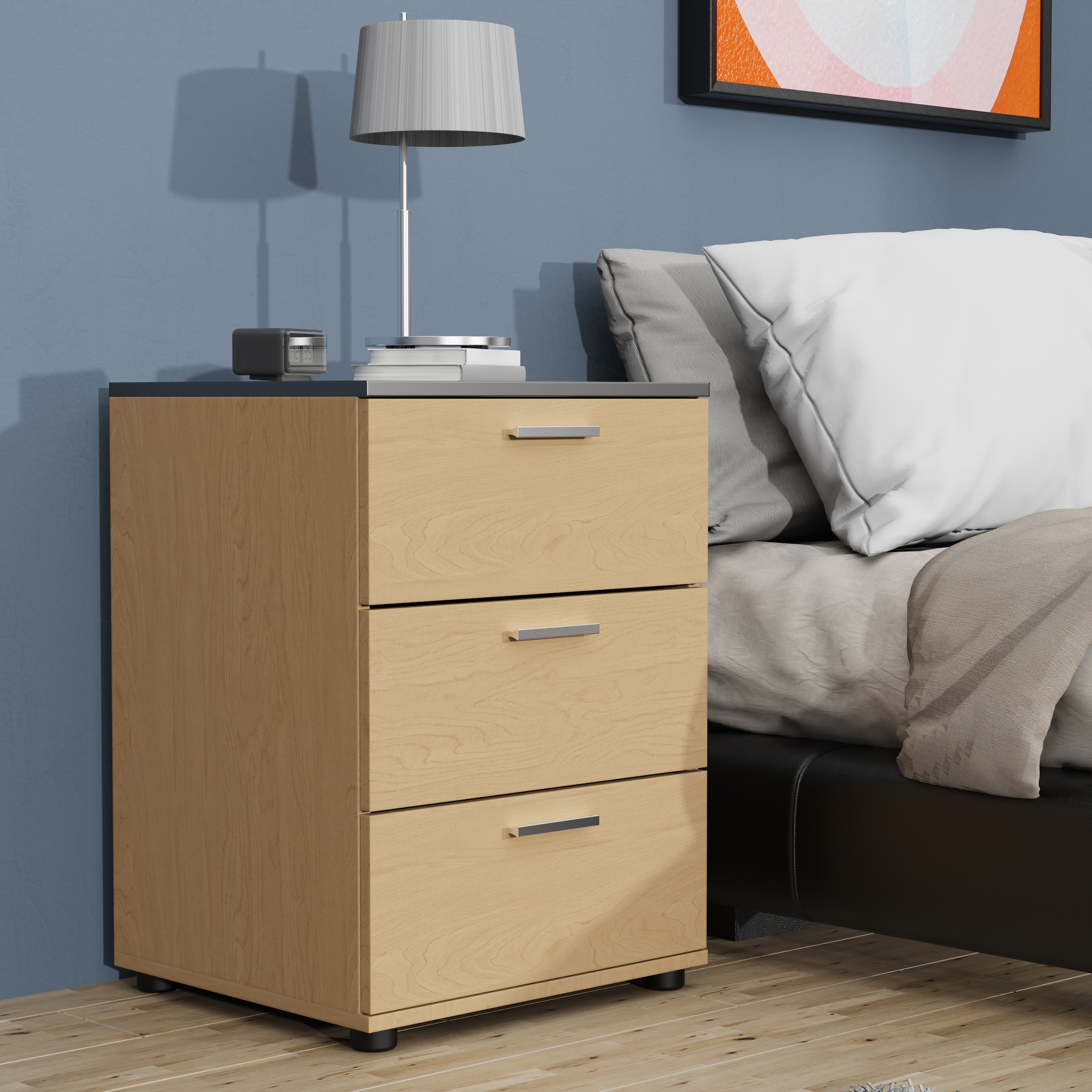 VCM Nachttisch »Holz Nachtschrank Nachttisch Schublade Testalo«
