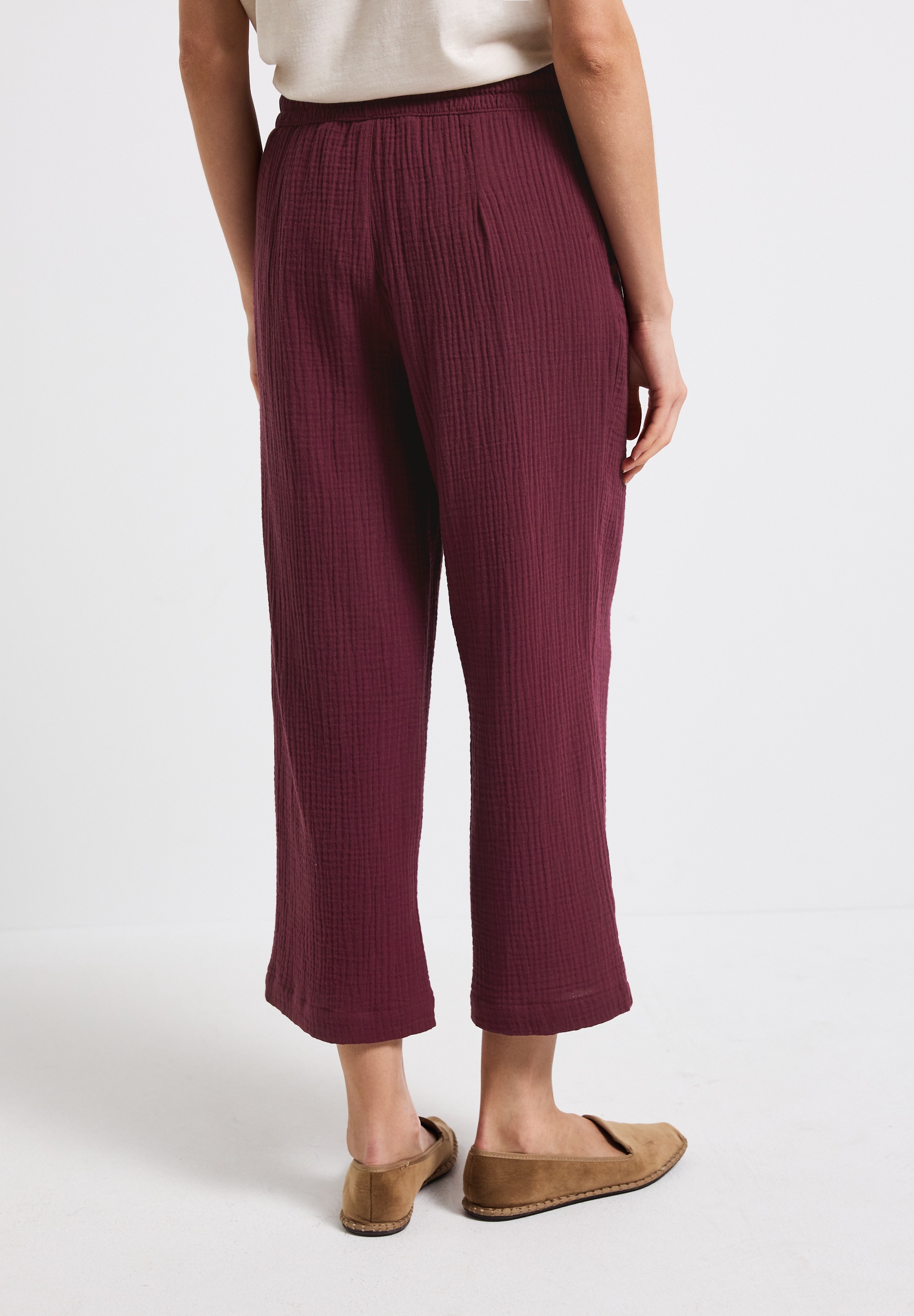 STREET ONE Stoffhose, High Waist günstig online kaufen