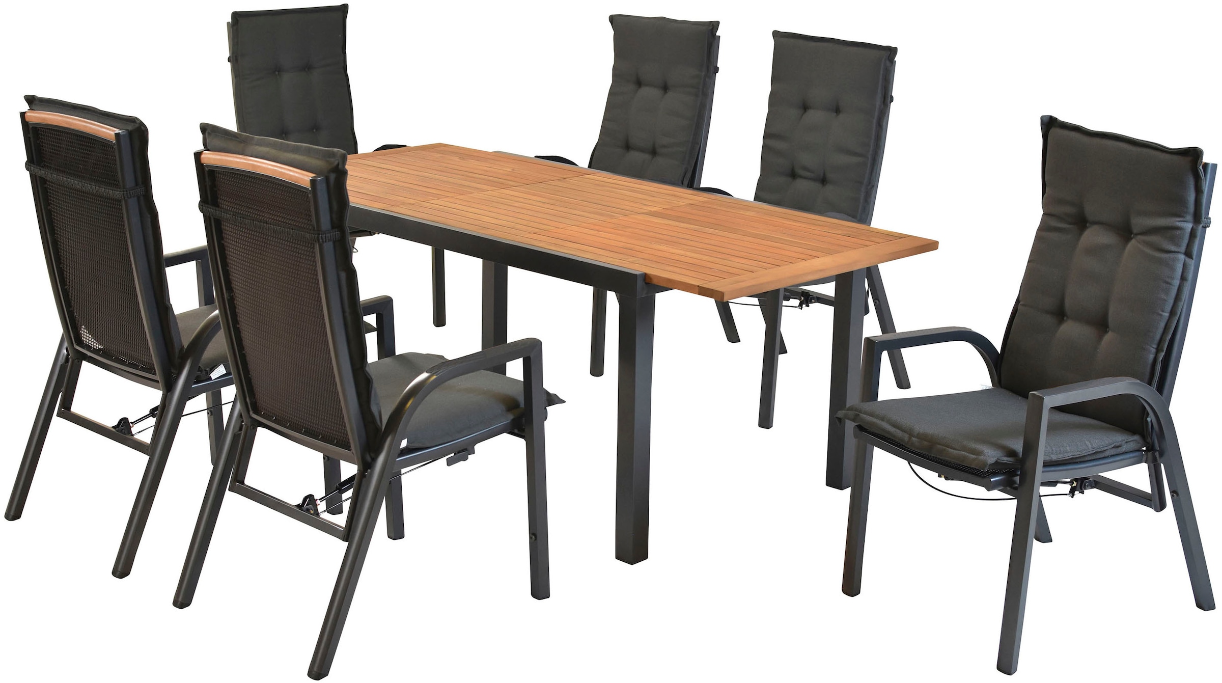 MERXX Garten-Essgruppe ""Tilos"", (Set, 13 tlg., Rückenabschluss und Armleh günstig online kaufen