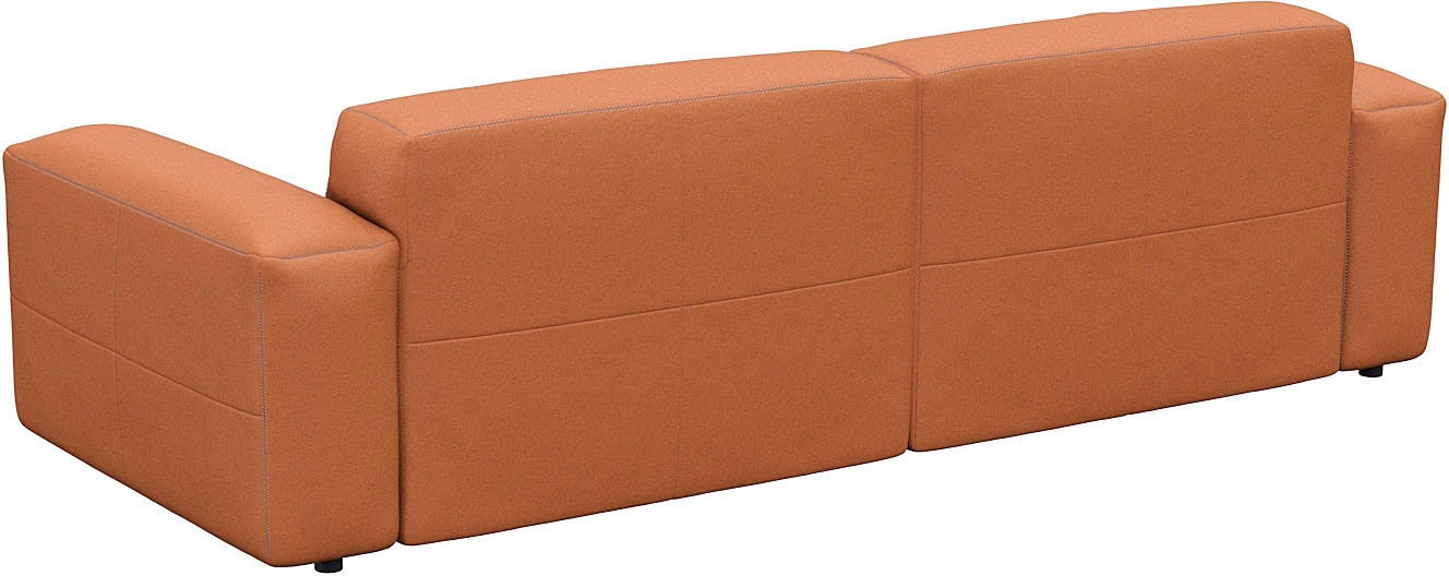 FLEXLUX 3-Sitzer »Lucera Sofa, super bequem durch hochwertigen Sitzaufbau mit Kaltschaum«, modern & anschmiegsam, Designsofa