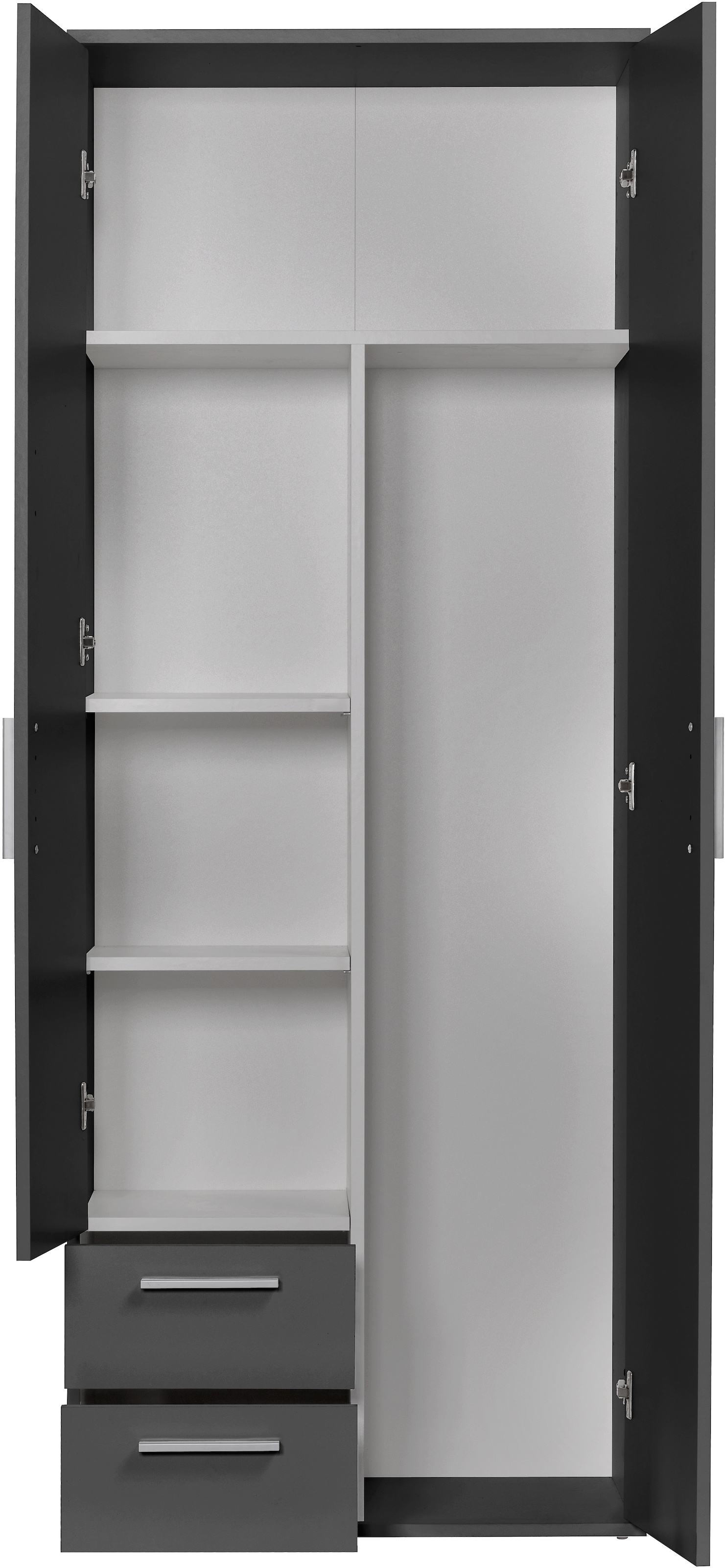 Procontour Mehrzweckschrank »Schrank Clara TOPSELLER!«, (OTTOs Choice), Höhe 167cm mit variabel verstellbaren Einlegeböden