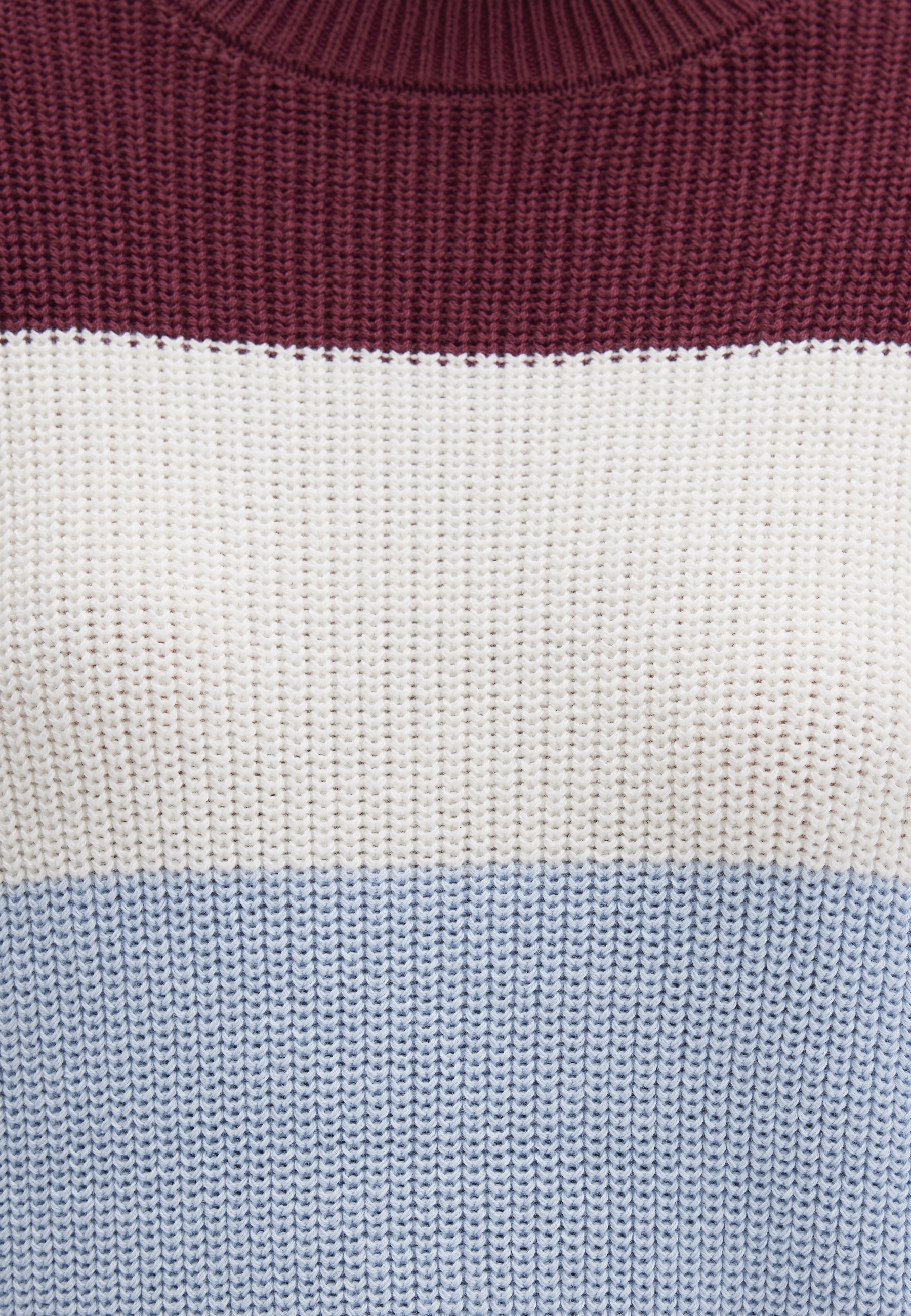 Mavi Rundhalspullover »STRIPED SWEATER«, Gestreifter Pullover