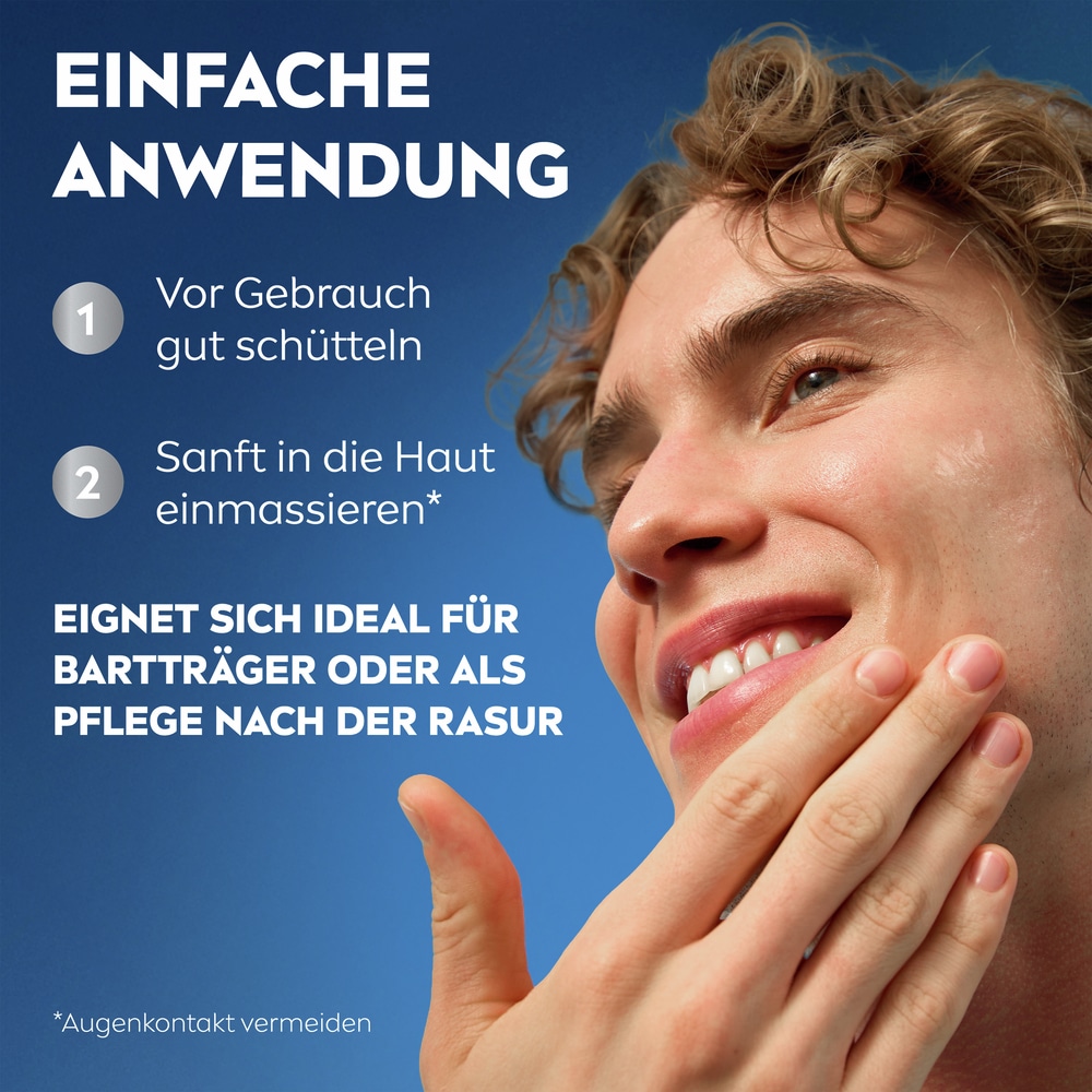 Nivea Men Feuchtigkeitsgel »NIVEA MEN Sensitive Beruhigender Liquid Moisturizer«