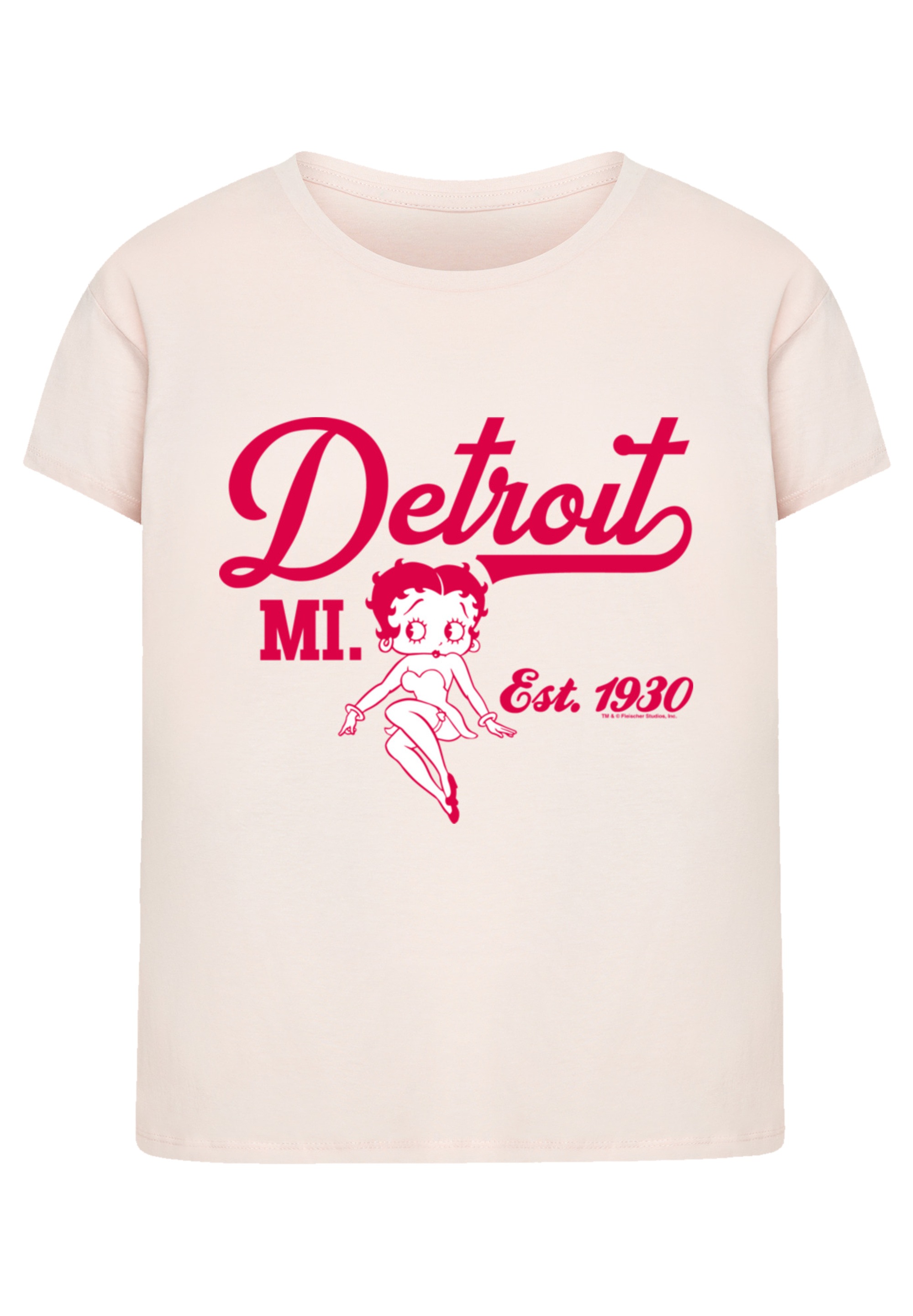 F4NT4STIC T-Shirt "Betty Boop Detroit MI. Est 1930", Premium Qualität günstig online kaufen