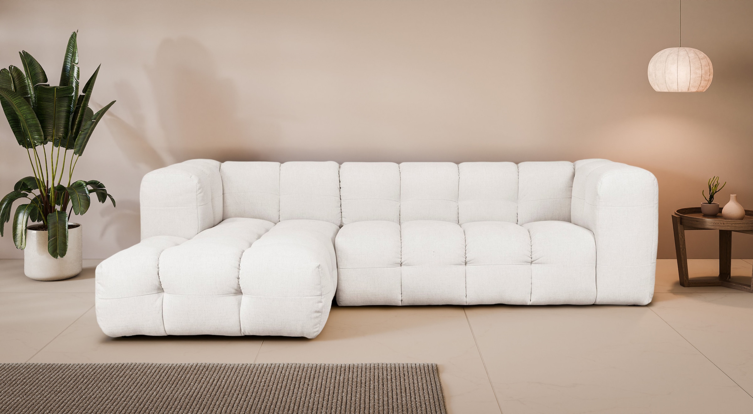 LeGer Home by Lena Gercke Ecksofa "TALISHA L-Form Designersofa, moderne Ste günstig online kaufen