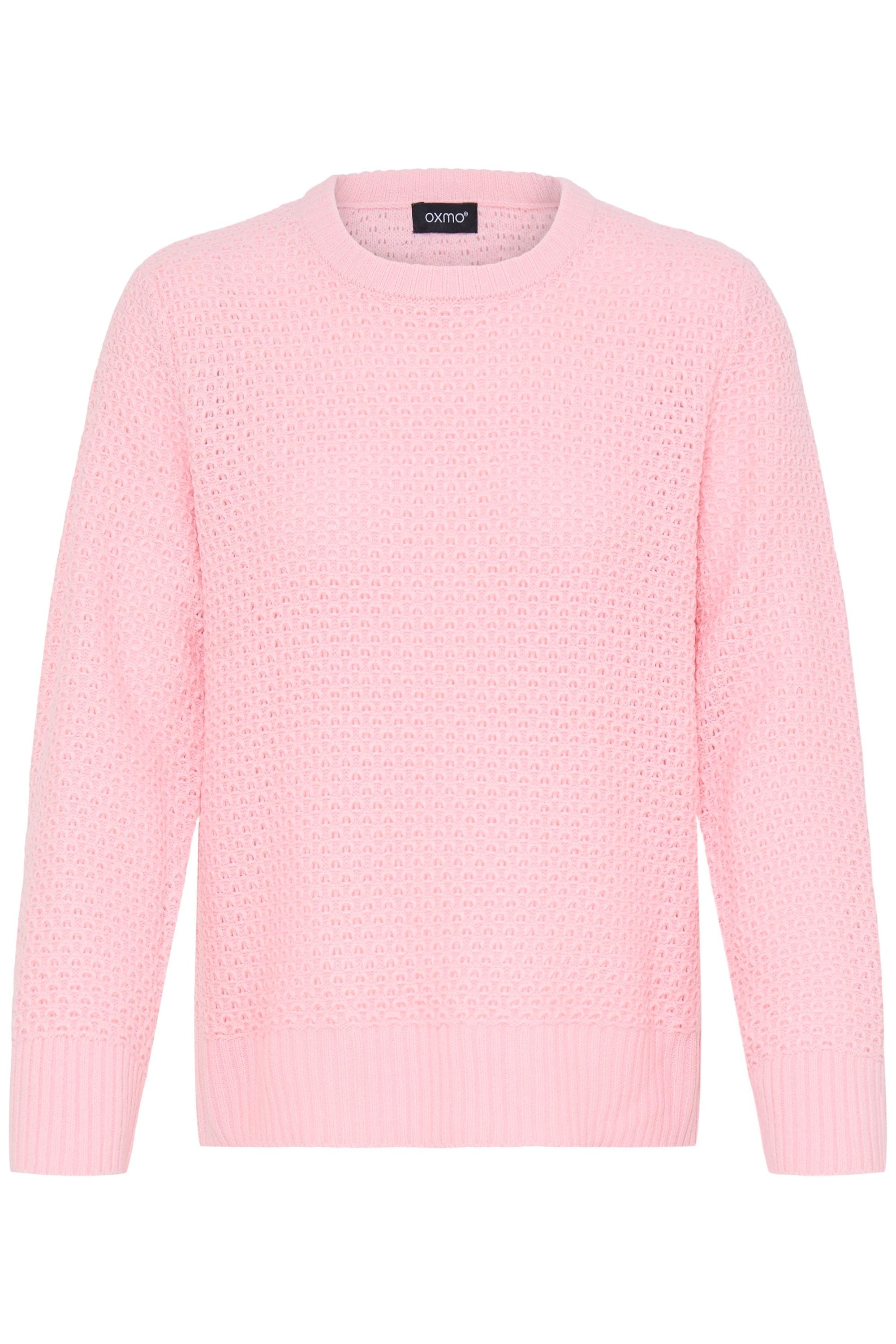 OXMO Strickfleece-Pullover "Strickpullover OXNelly"