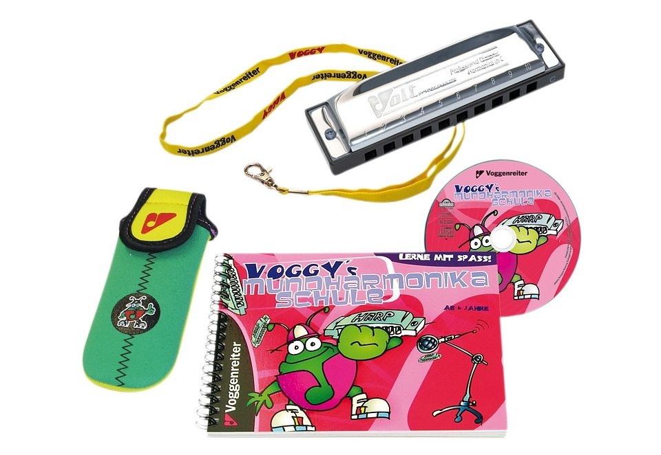 Mundharmonika-Set Voggys, C gestimmt