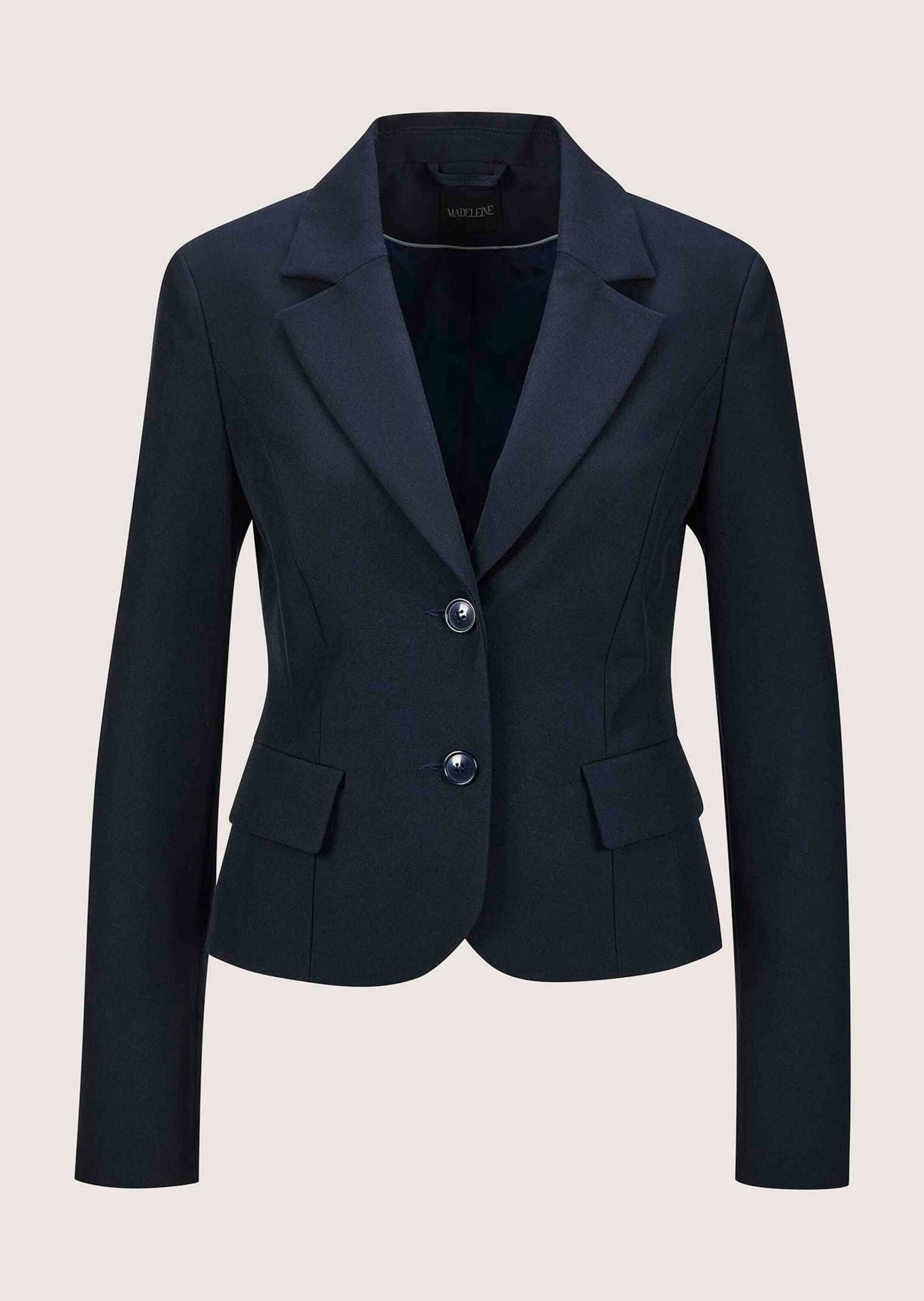 MADELEINE "Kurzblazer Kurzblazer in moderner Jeans-Optik"